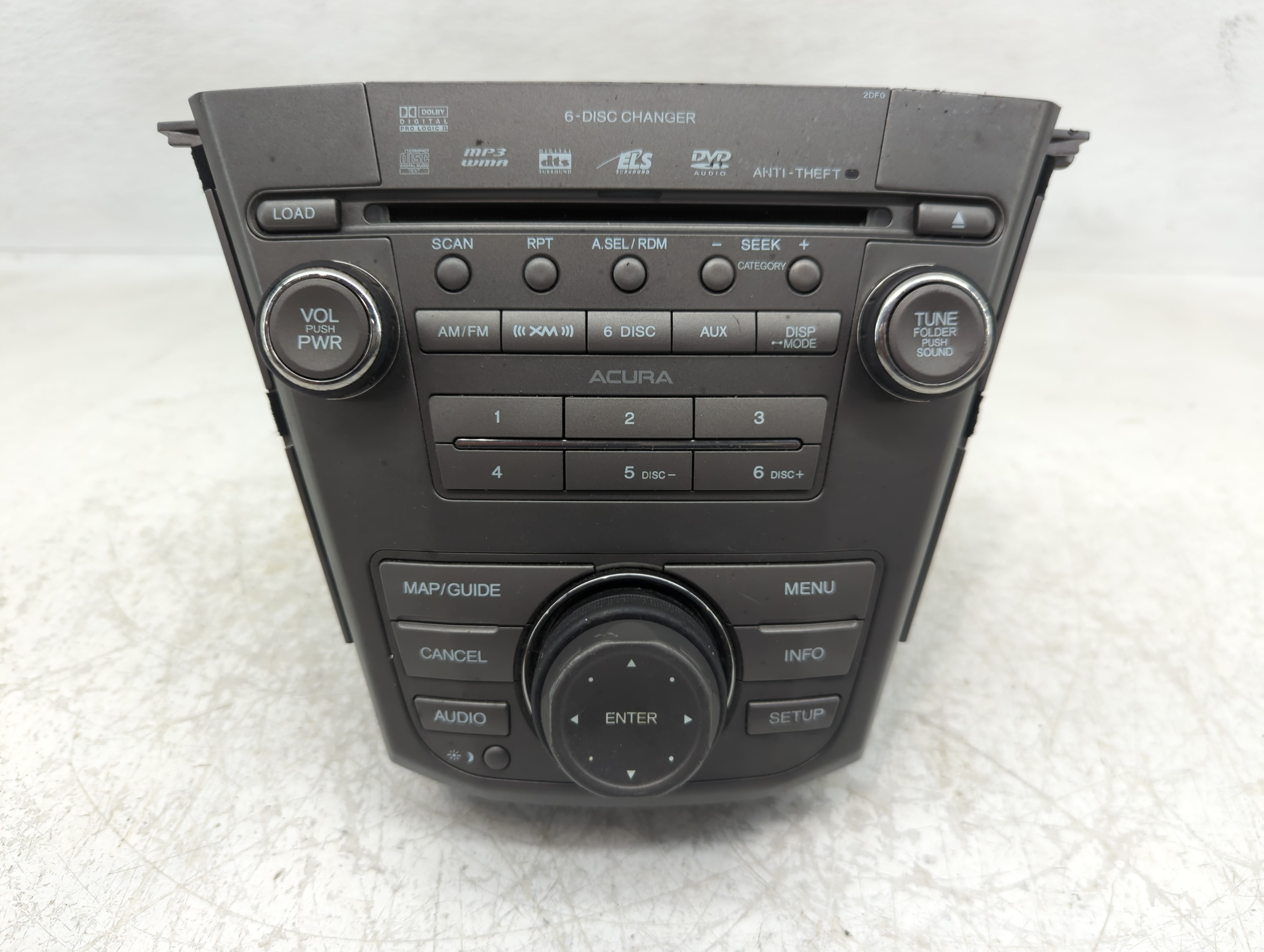 2007-2009 Acura Mdx Am Fm Cd Player Radio Receiver 1156977 - Oemusedautoparts1.com