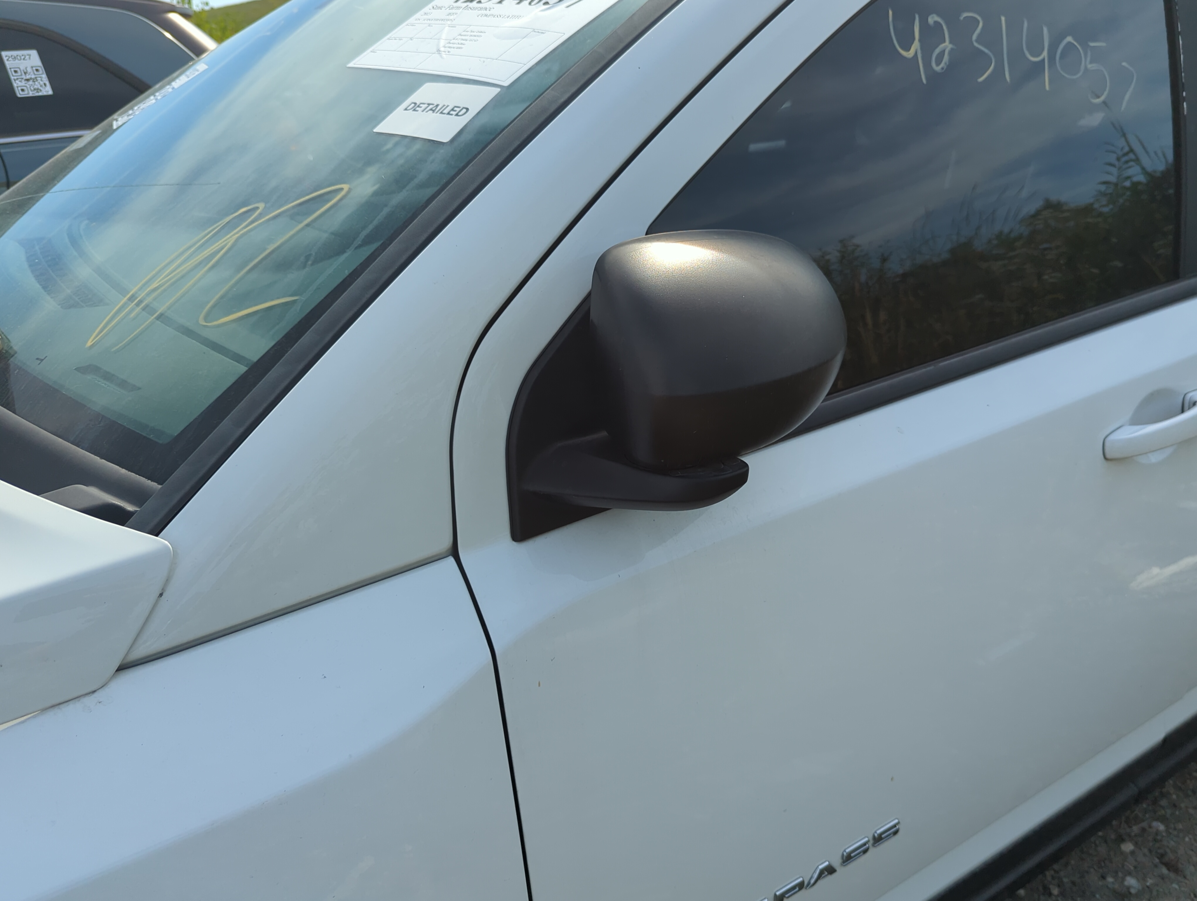 Picture of 2013 Jeep Compass Driver Left Side View Power Door Mirror 1157124