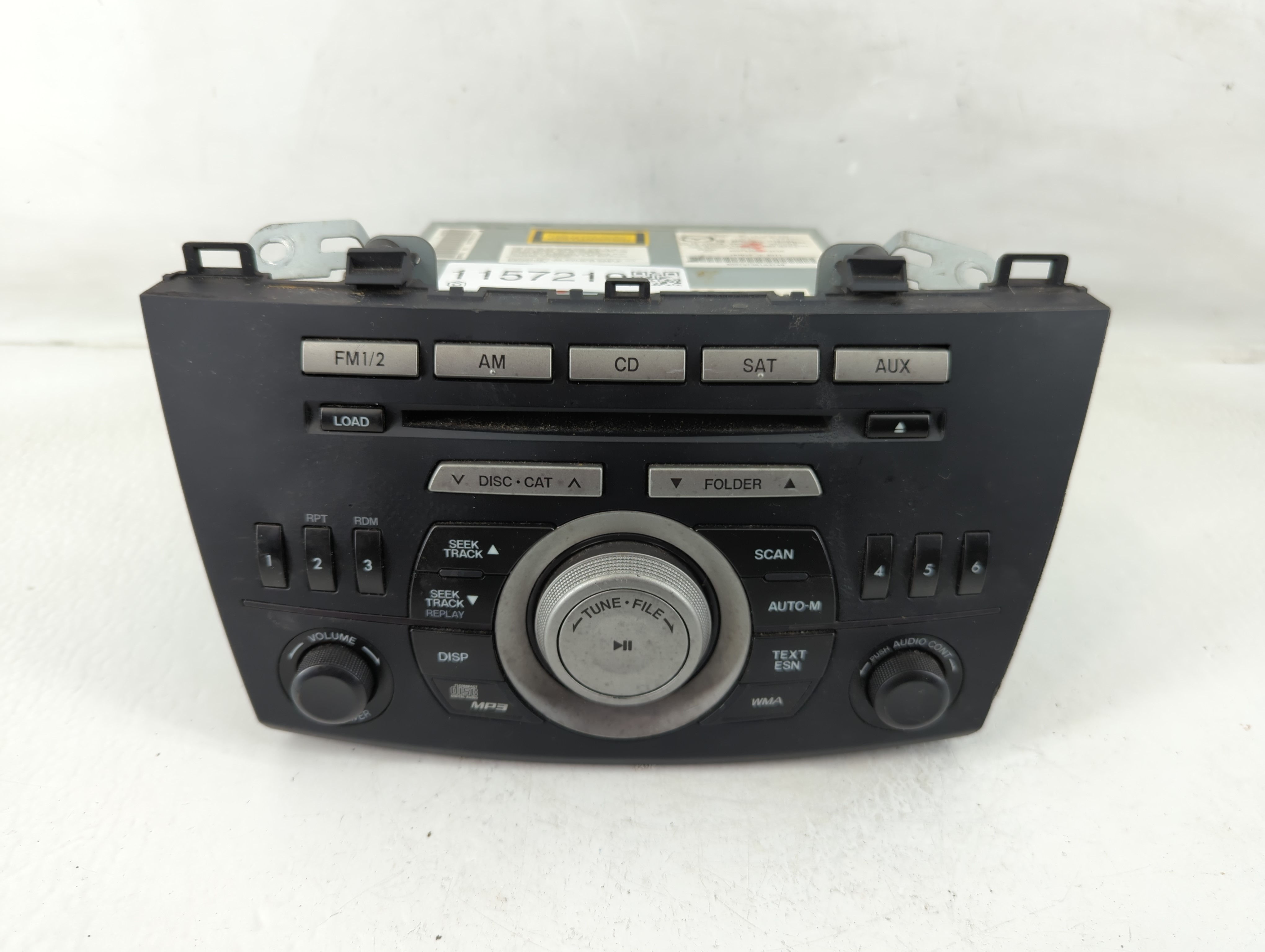 2011-2011 Mazda 3 Am Fm Cd Player Radio Receiver 1157210 - Oemusedautoparts1.com
