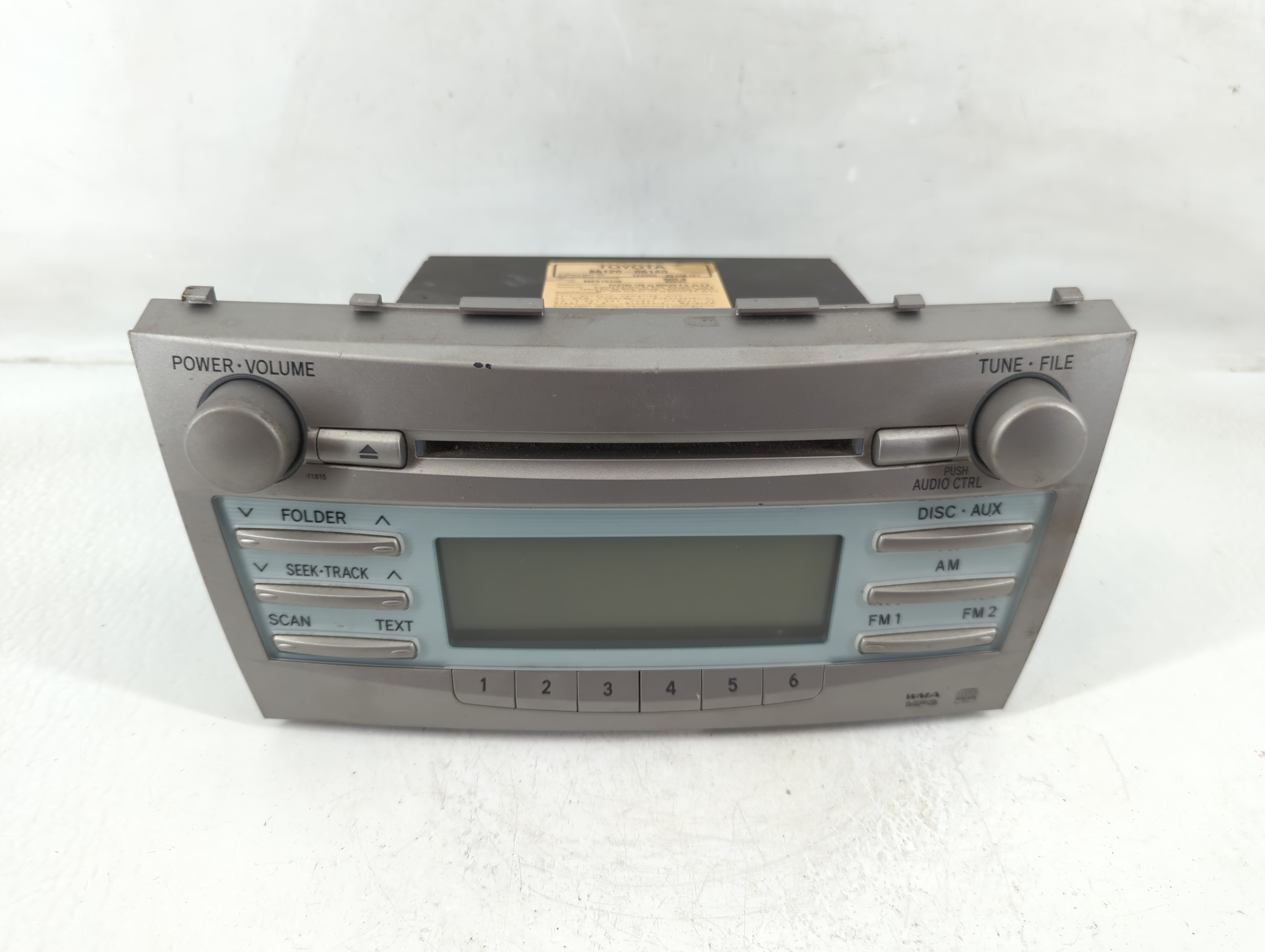 Picture of 2007-2009 Toyota Camry Am Fm Cd Player Radio Receiver 1157226