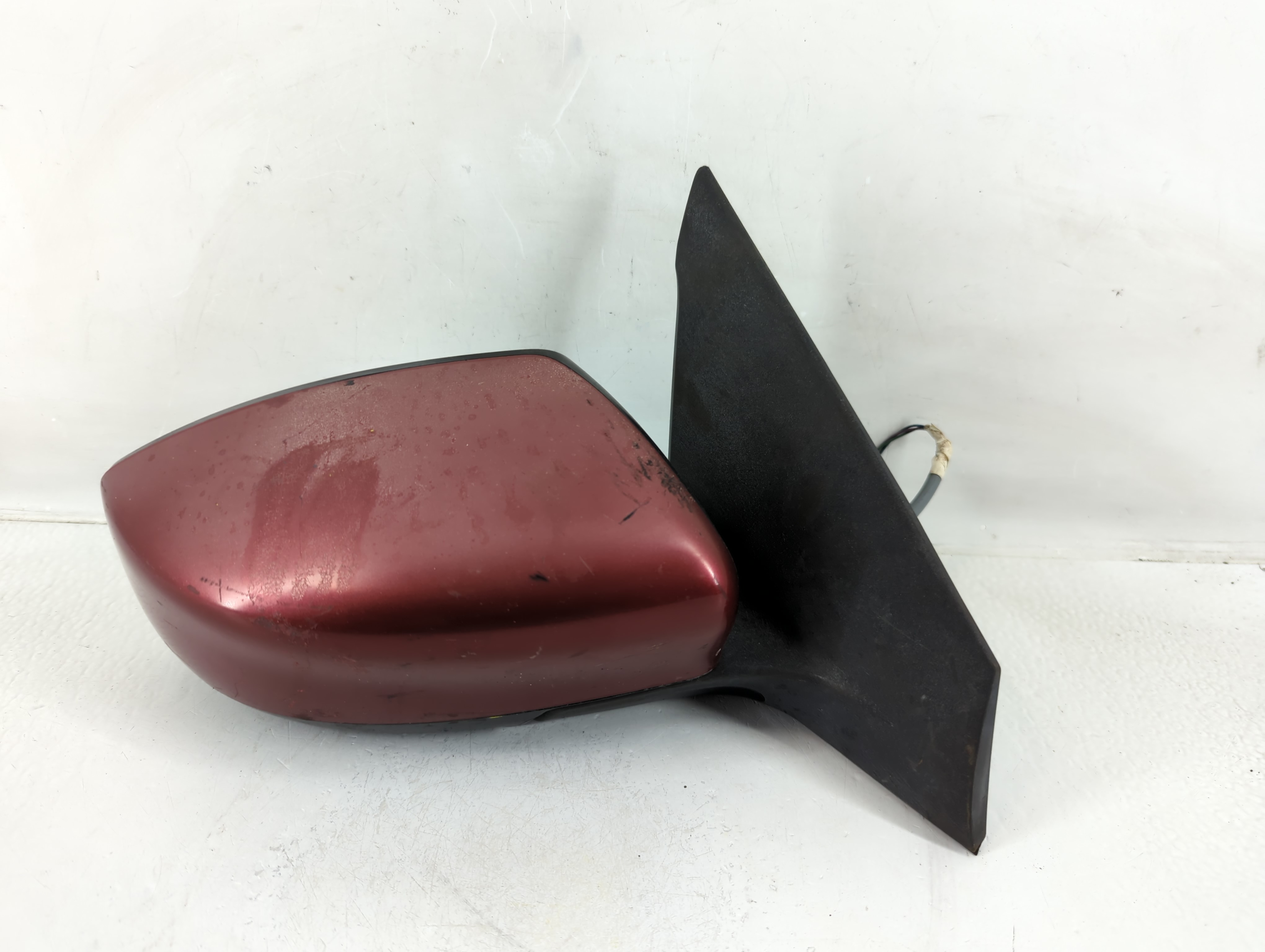 2013-2015 Nissan Sentra Passenger Right Side View Power Door Mirror Red 1157657 - Oemusedautoparts1.com