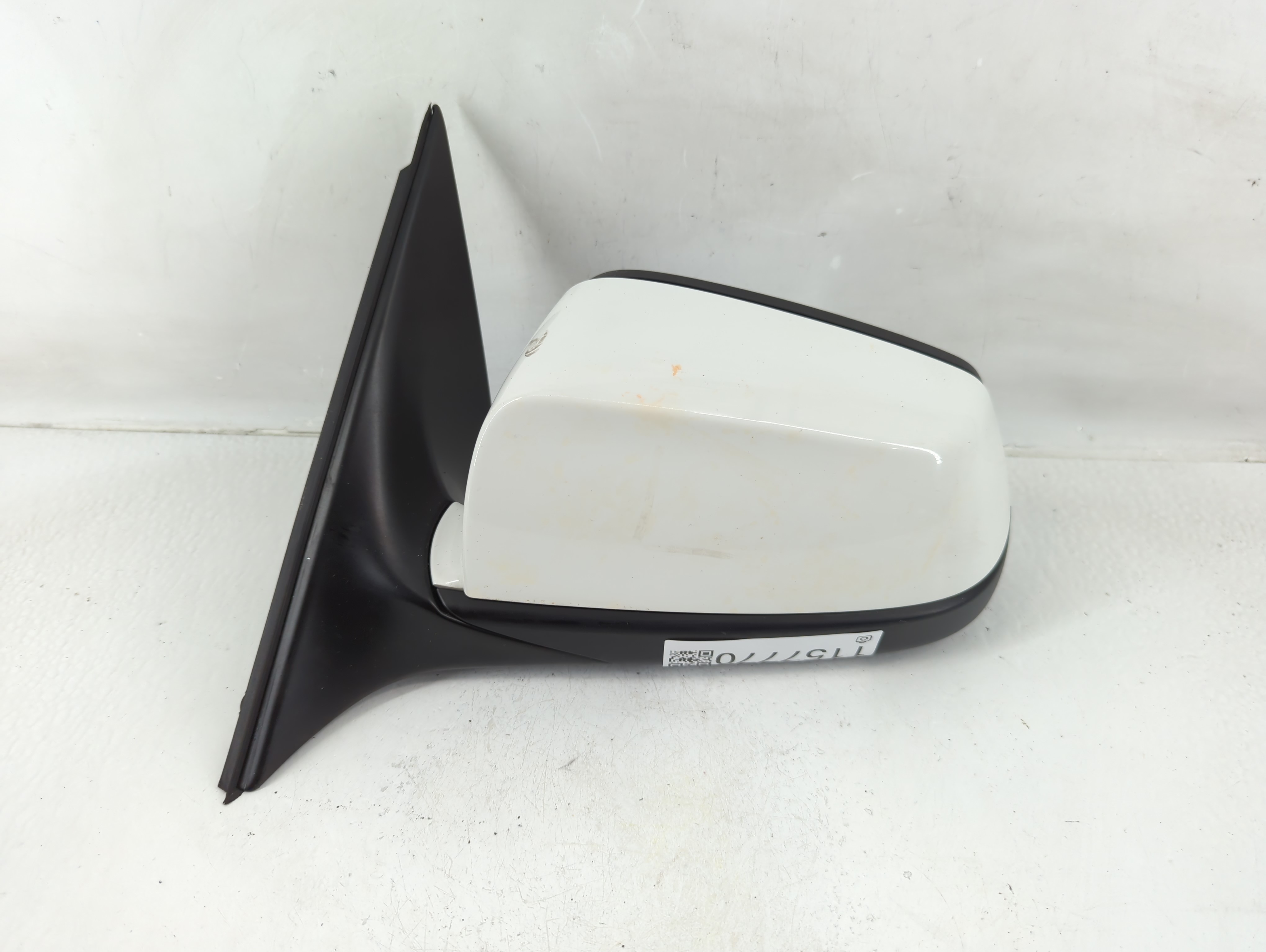 2012-2013 Bmw 550i Driver Left Side View Power Door Mirror White 1157770 - Oemusedautoparts1.com