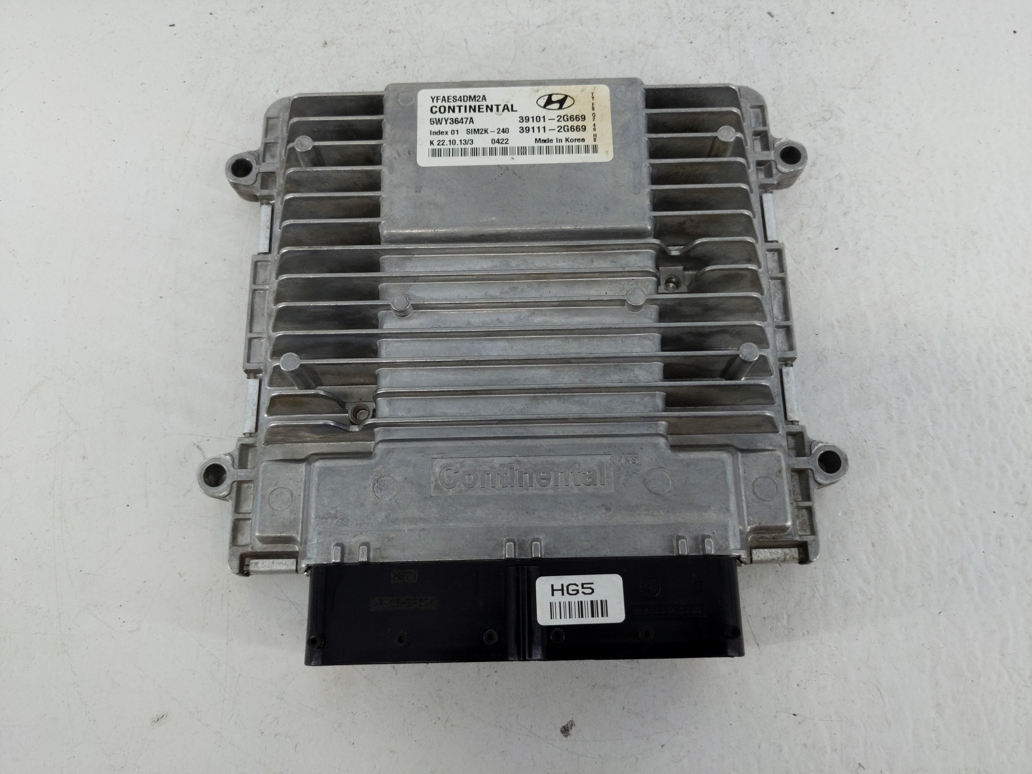 Picture of 2011-2014 Hyundai Sonata Engine Control Computer Ecu Pcm Ecm Pcu Oem 1157782