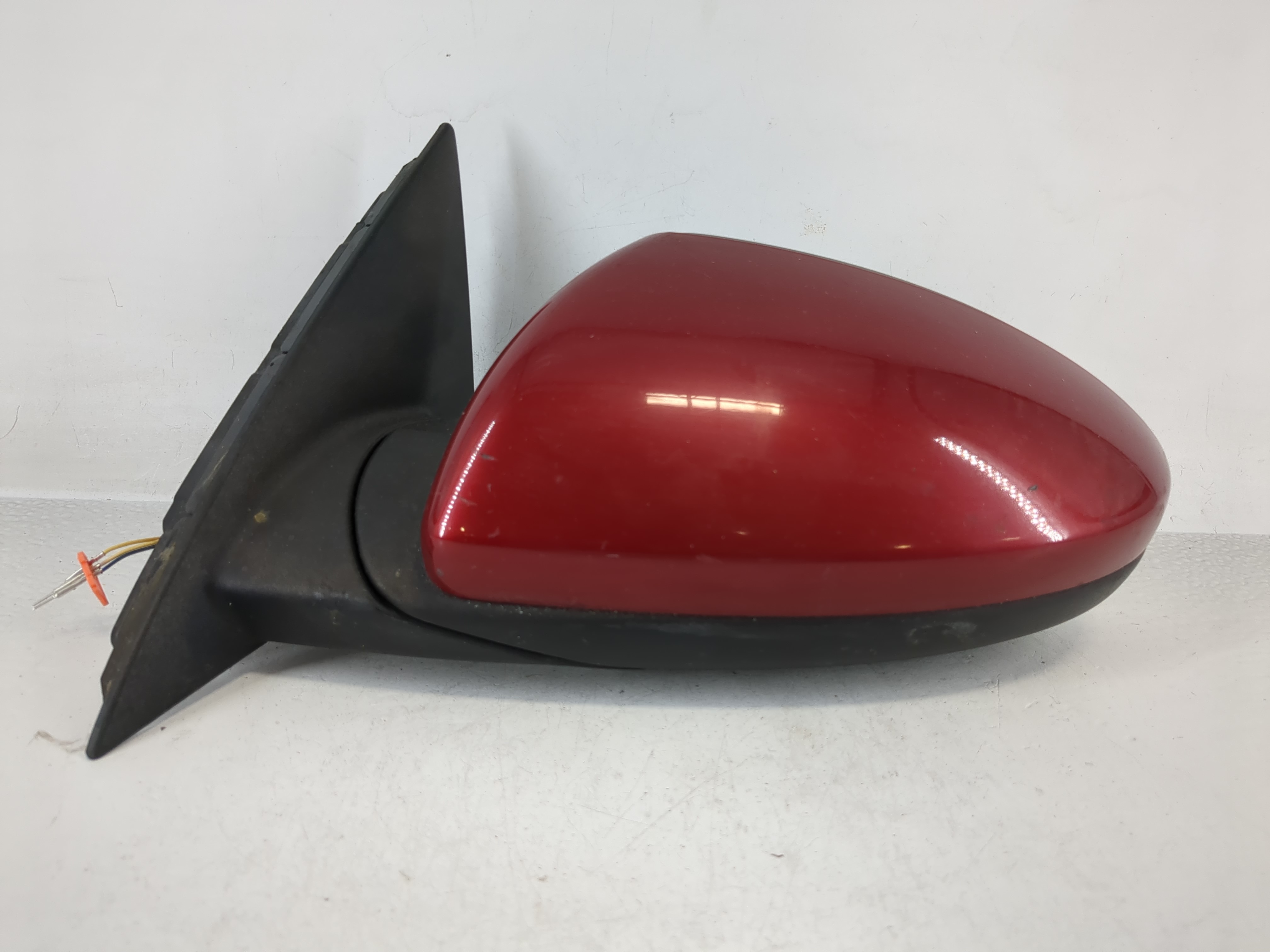 2019-2022 Kia Forte Driver Left Side View Power Door Mirror Red 1157801 - Oemusedautoparts1.com