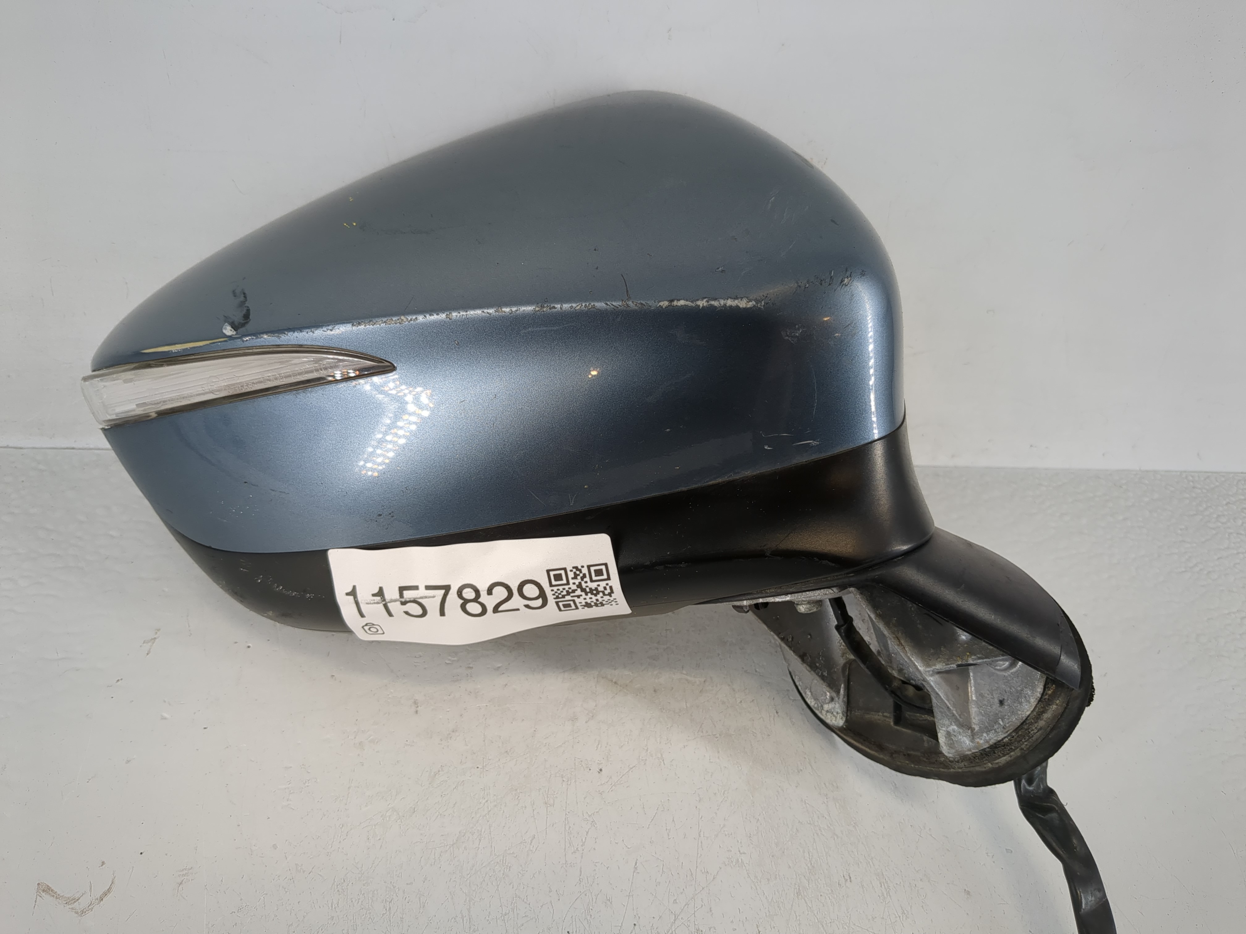 2015-2016 Mazda Cx-5 Passenger Right Side View Power Door Mirror Blue 1157829 - Oemusedautoparts1.com
