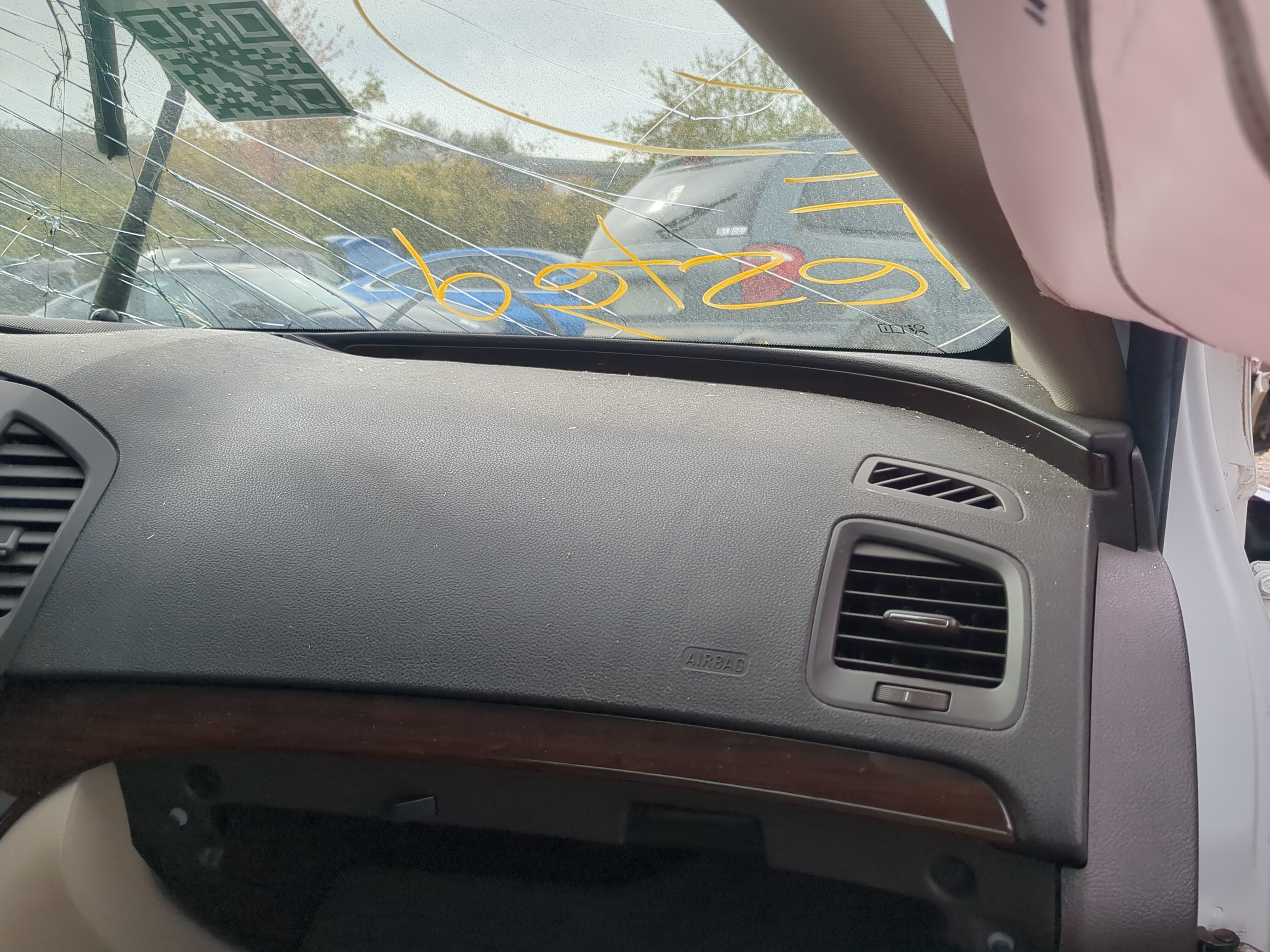 2011-2012 Buick Regal Air Bag Passenger Right Dashboard Oem 1158074 - Oemusedautoparts1.com