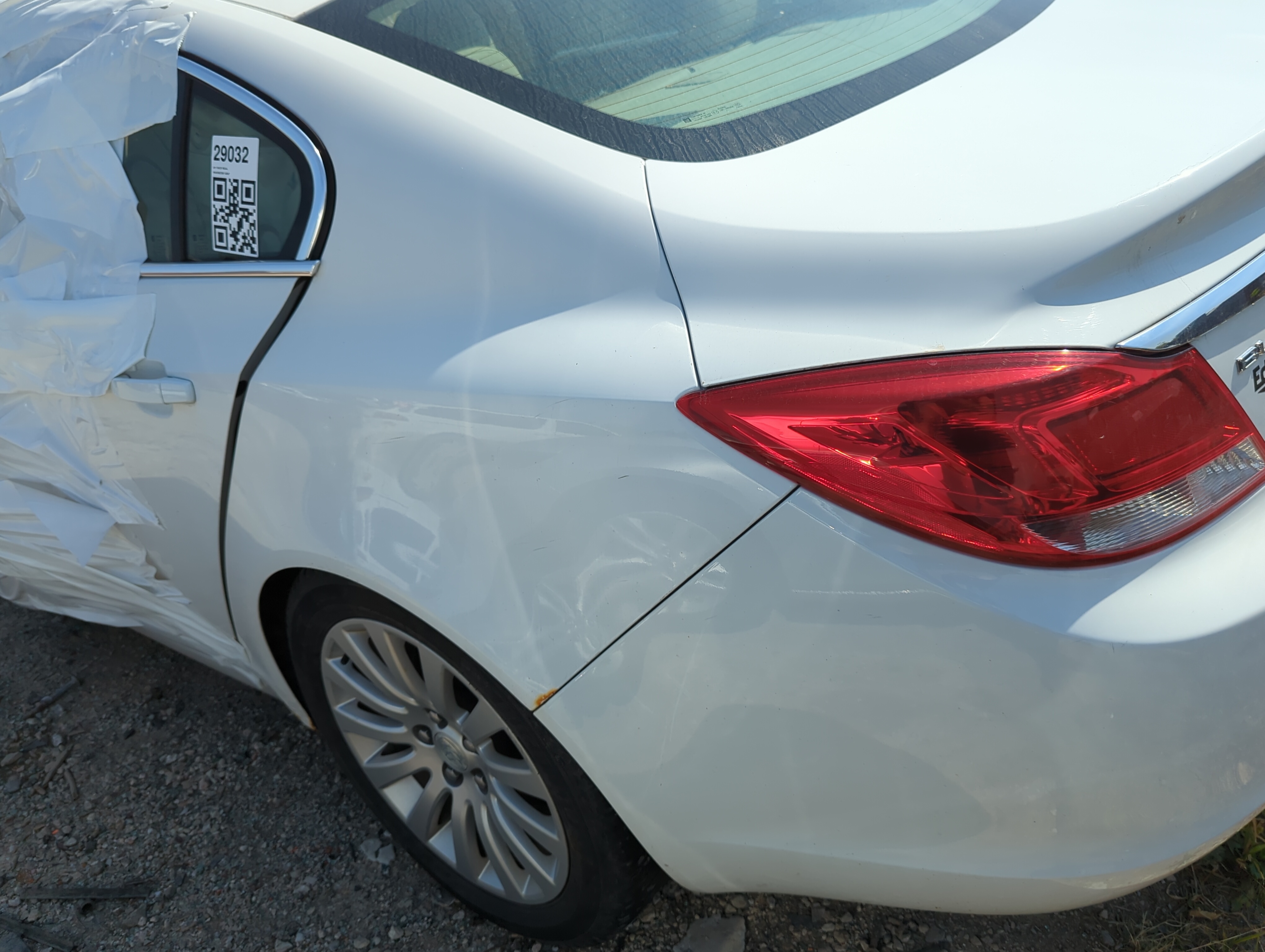 2011-2013 Buick Regal Driver Rear Quarter Panel Oem 1158082 - Oemusedautoparts1.com