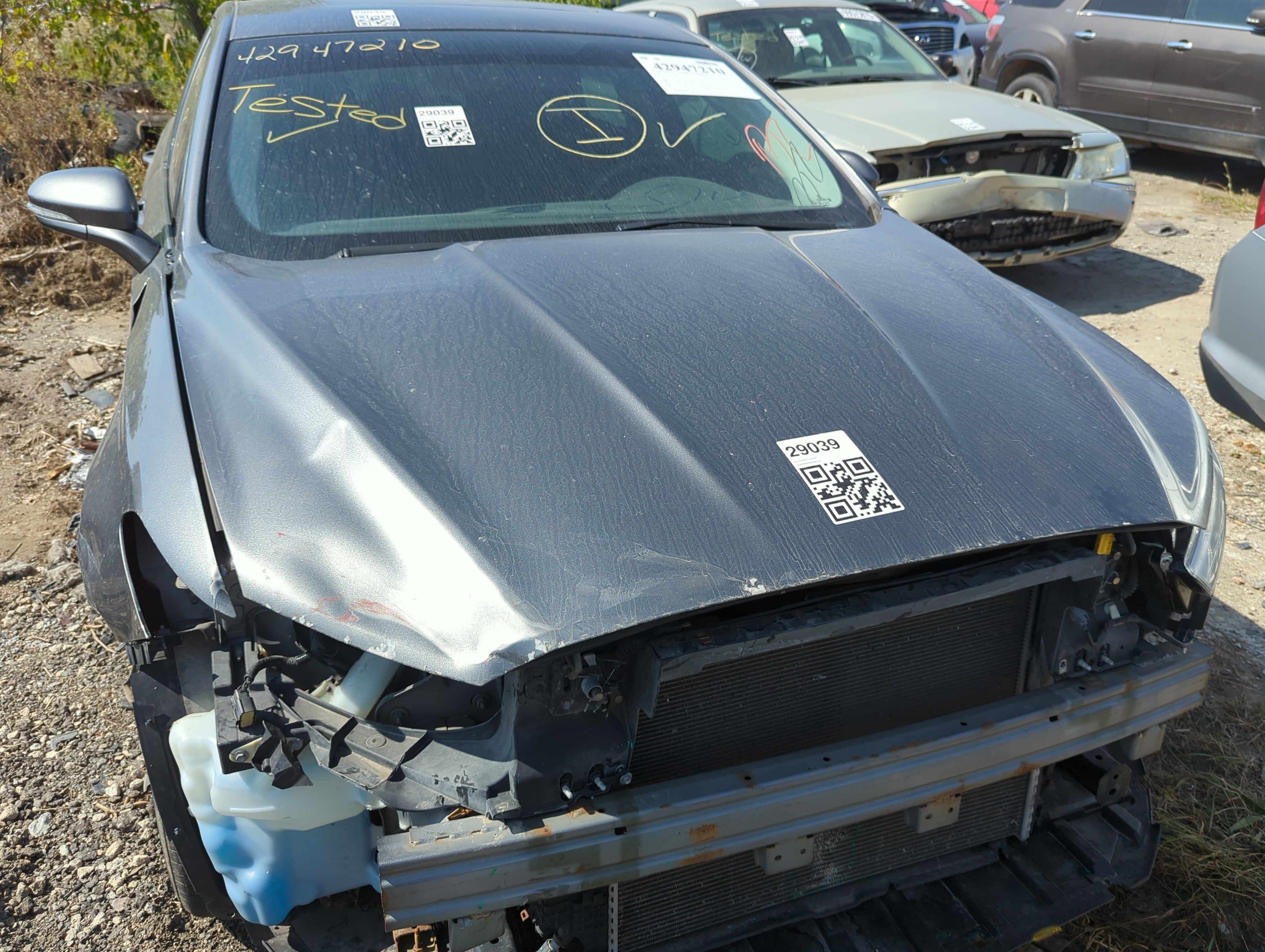 2013-2020 Ford Fusion Hood Oem 1158236 - Oemusedautoparts1.com