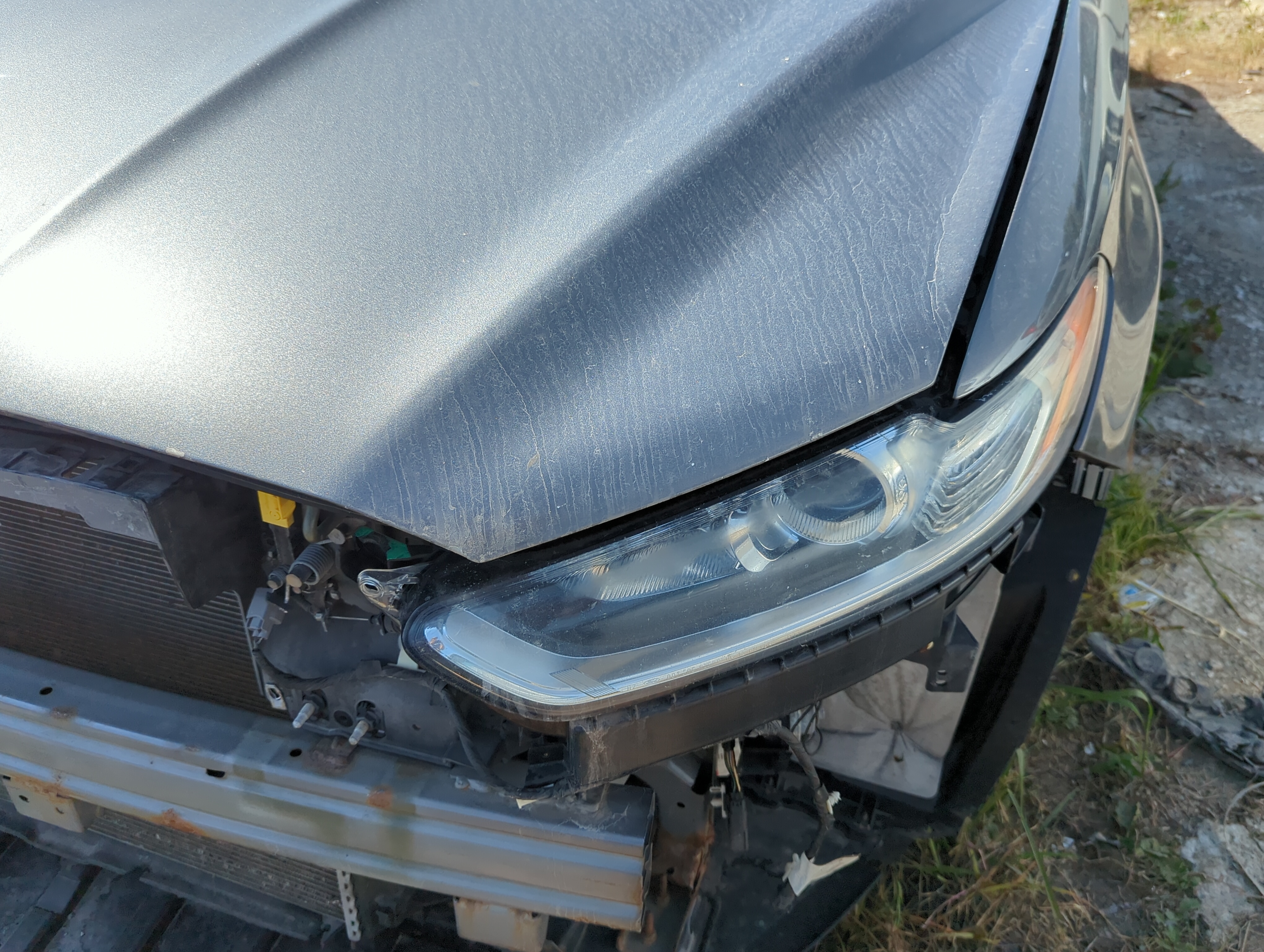 2013-2016 Ford Fusion Driver Left Oem Head Light Headlight Lamp 1158257 - Oemusedautoparts1.com