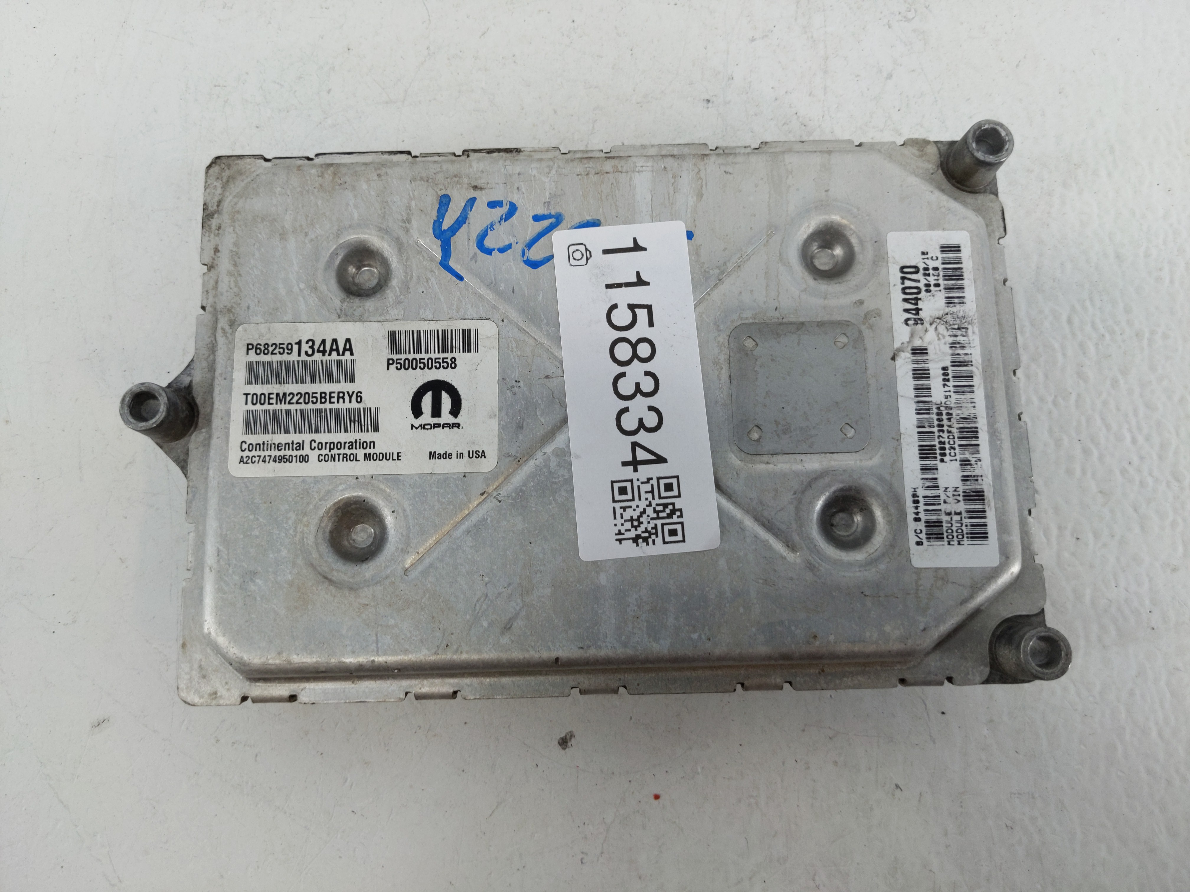 2015-2016 Dodge Dart Engine Control Computer Ecu Pcm Ecm Pcu Oem 1158334 - Oemusedautoparts1.com