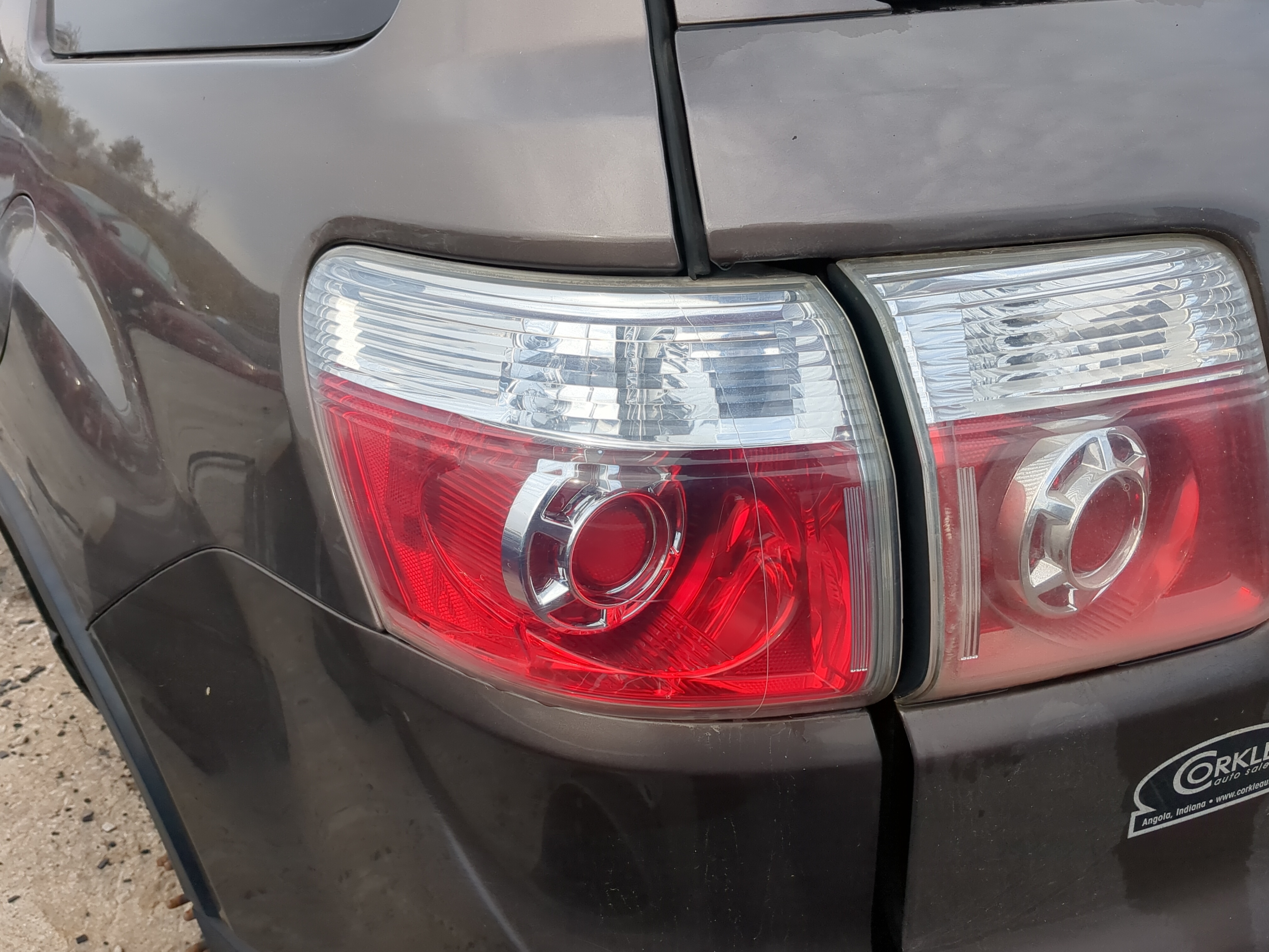 Picture of 2007-2012 Gmc Acadia Driver Left Side Tail Light Taillight Oem 1158520