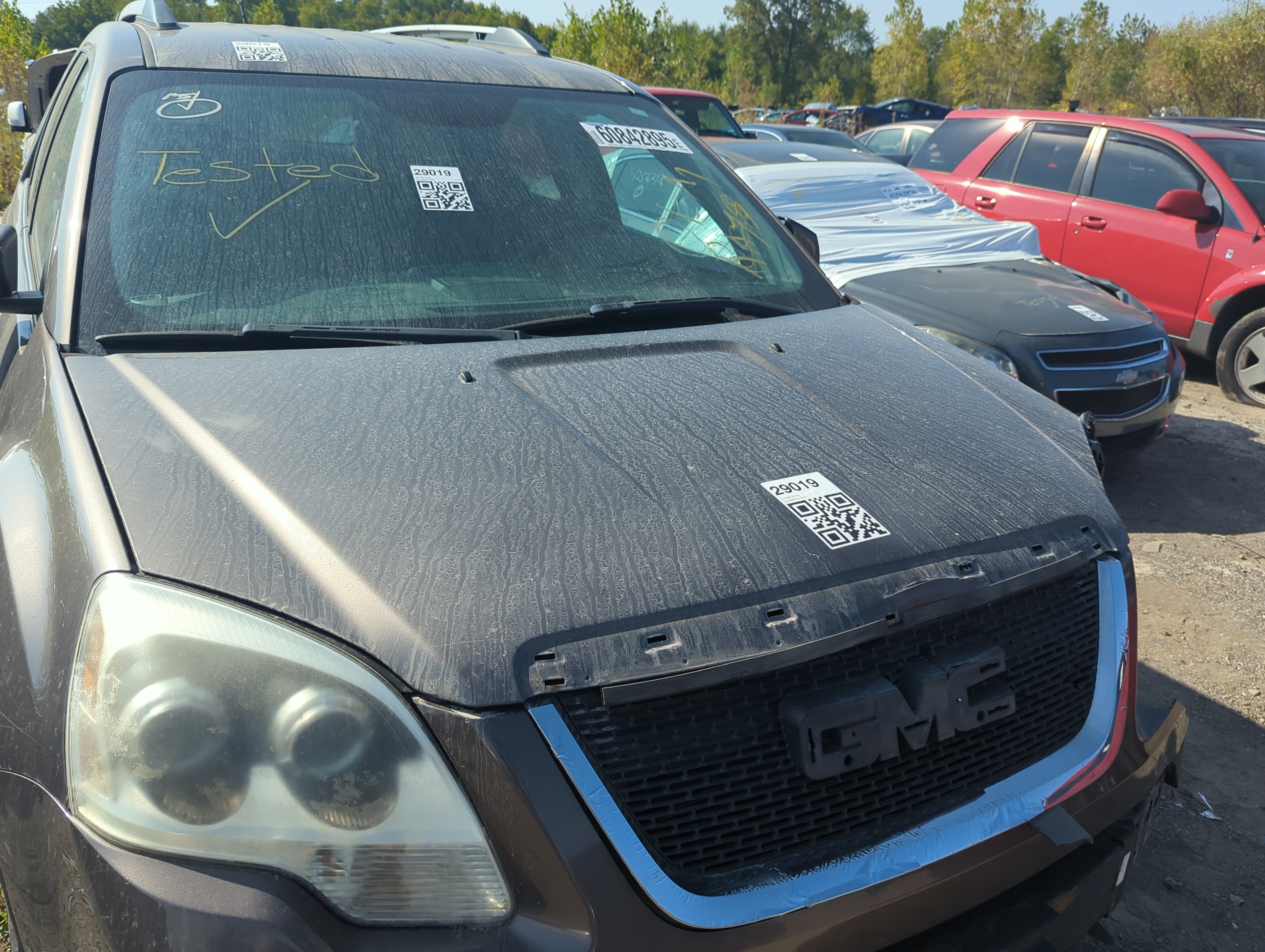 2007-2012 Gmc Acadia Hood Oem 1158547 - Oemusedautoparts1.com