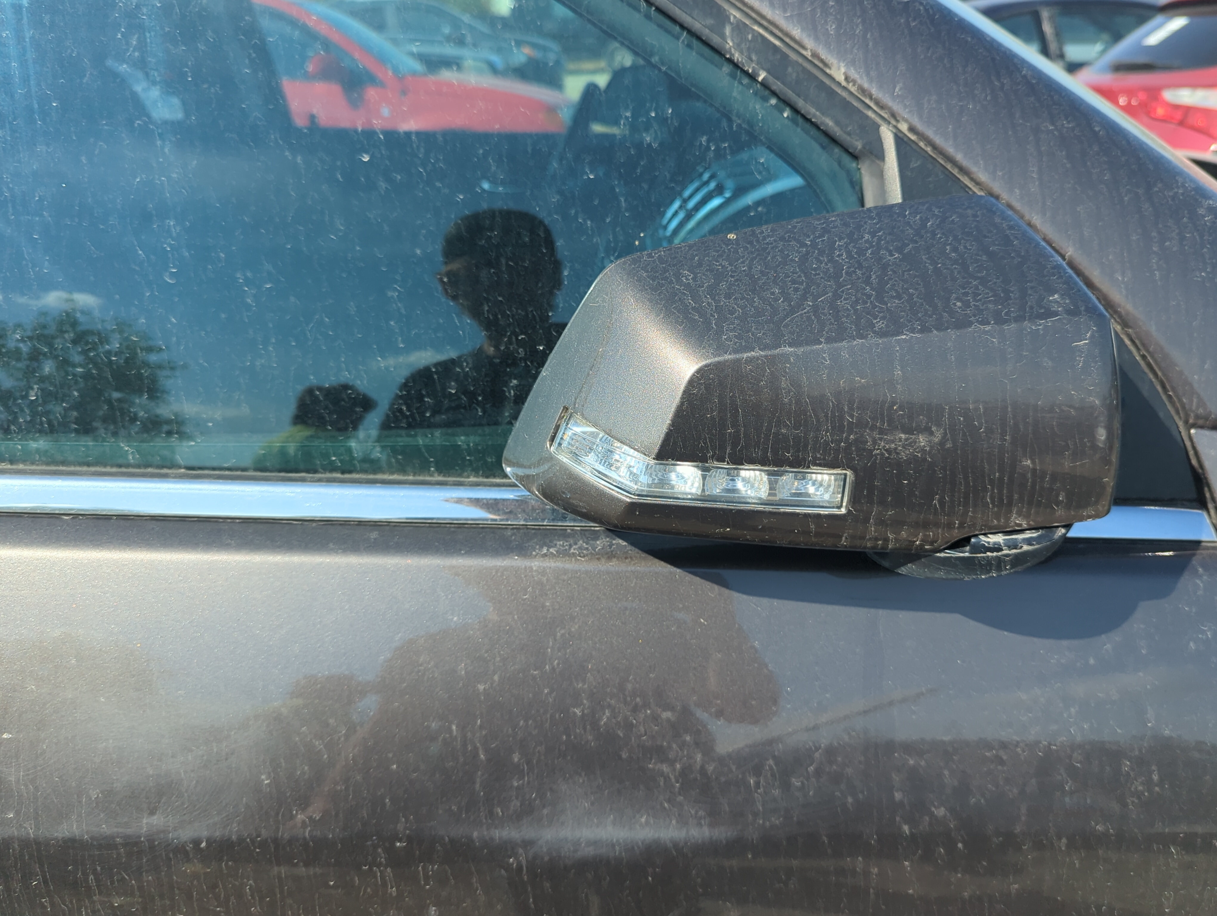 Picture of 2010 Gmc Acadia Passenger Right Side View Power Door Mirror 1158552