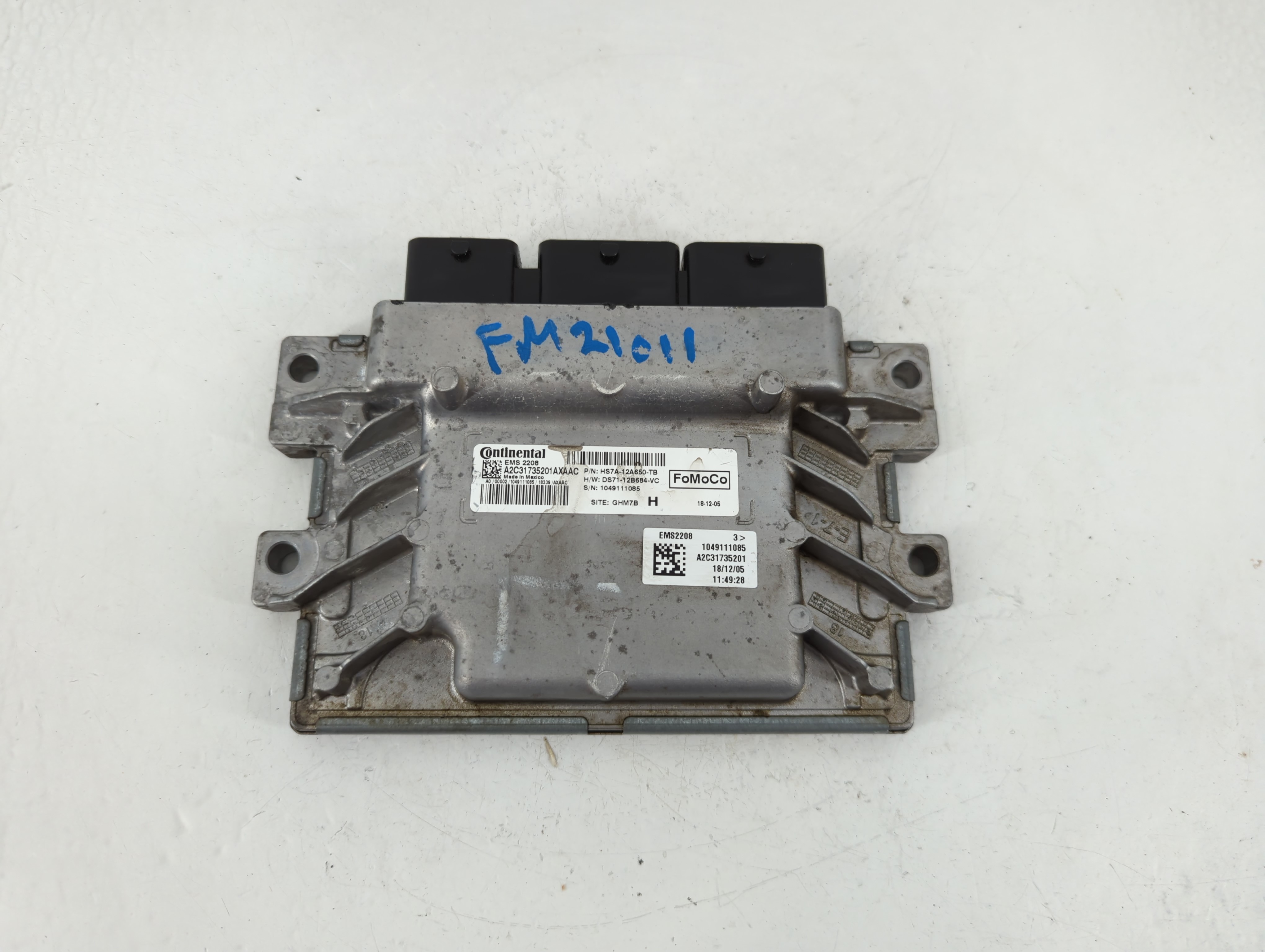 2017-2020 Ford Fusion Engine Control Computer Ecu Pcm Ecm Pcu Oem 1158634 - Oemusedautoparts1.com