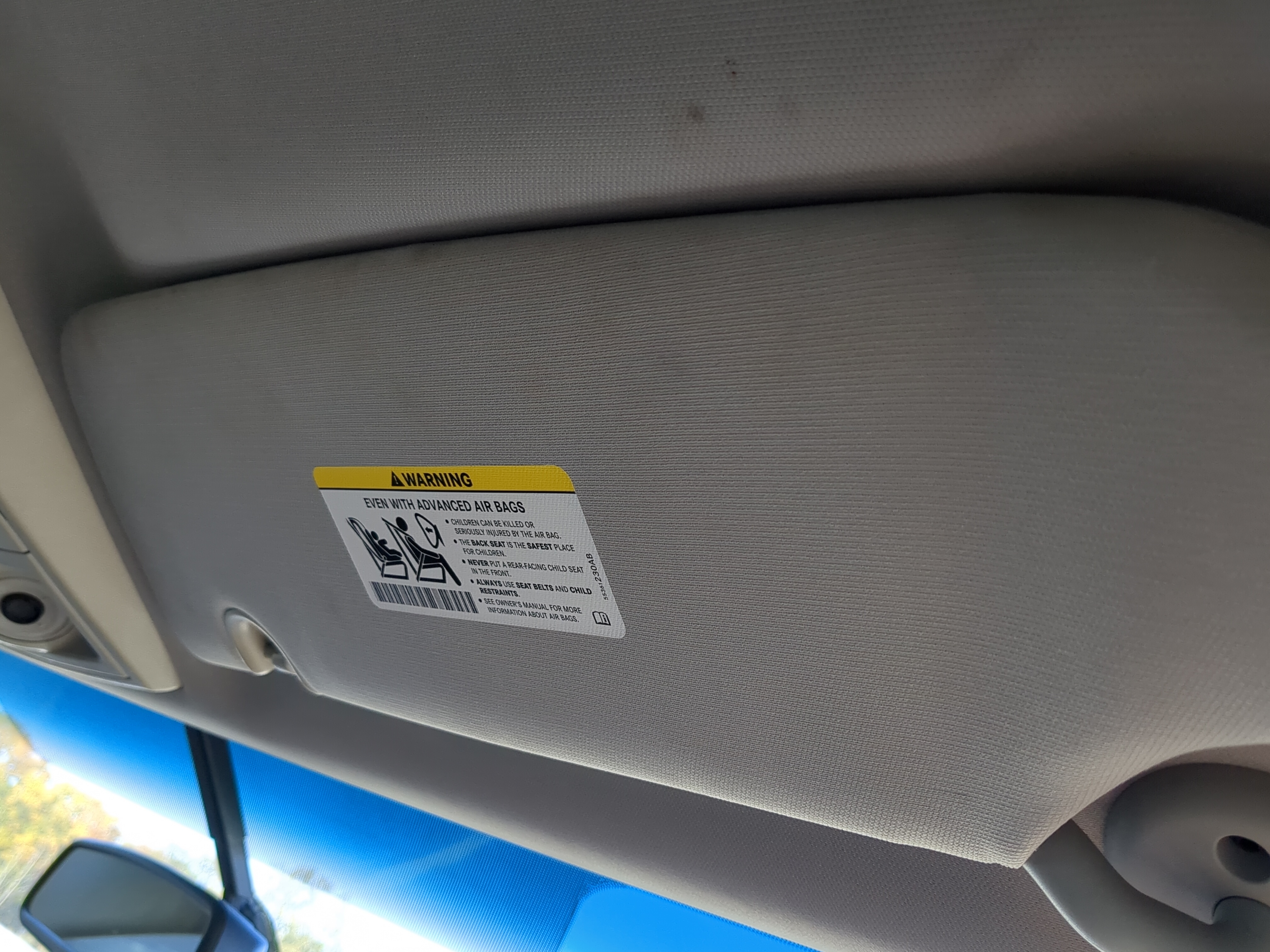 2009-2014 Volkswagen Routan Passenger Sun Visor Mirror Right Sunvisor 1158742 - Oemusedautoparts1.com