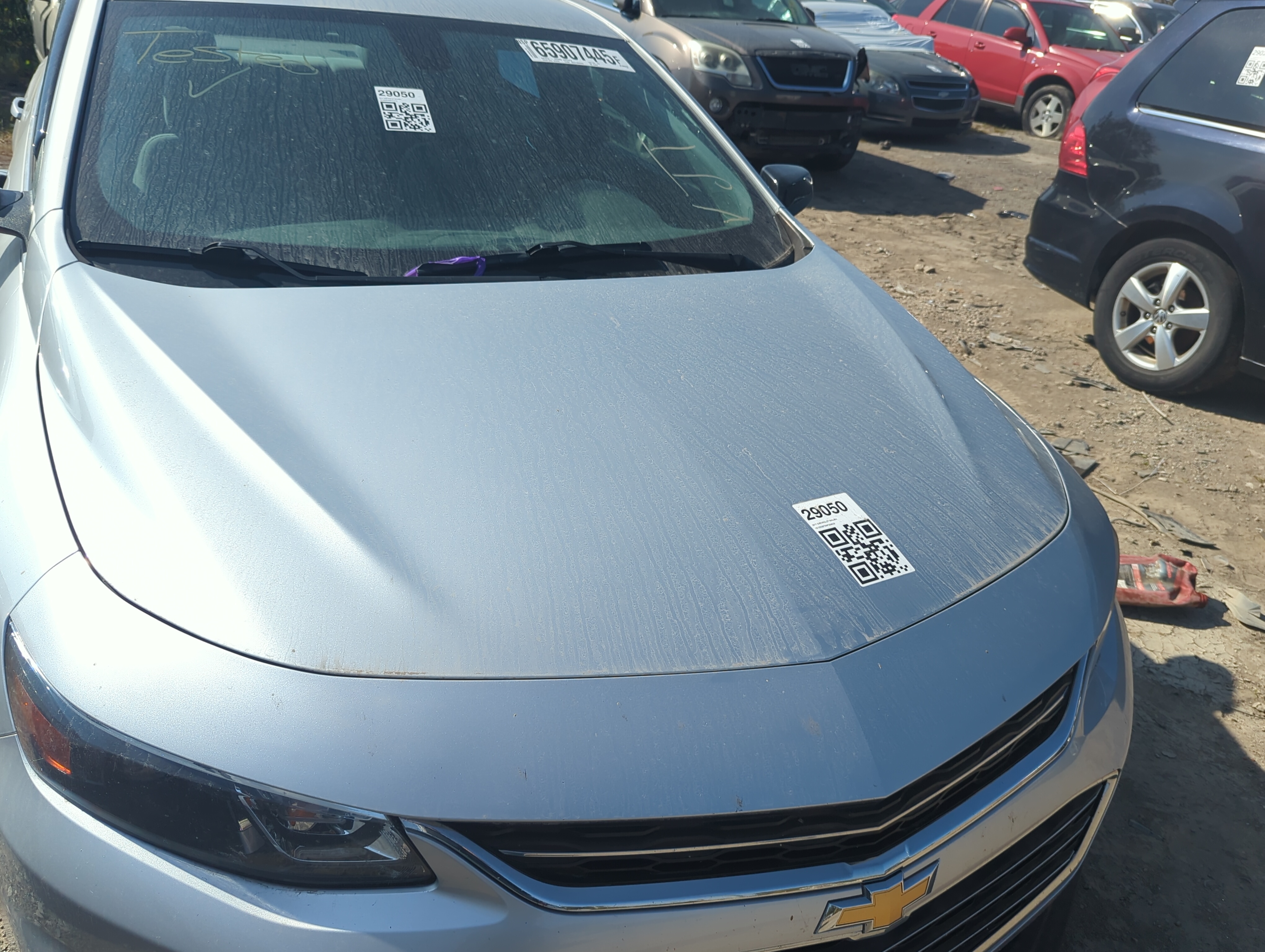 2016-2022 Chevrolet Malibu Hood Oem 1159139 - Oemusedautoparts1.com