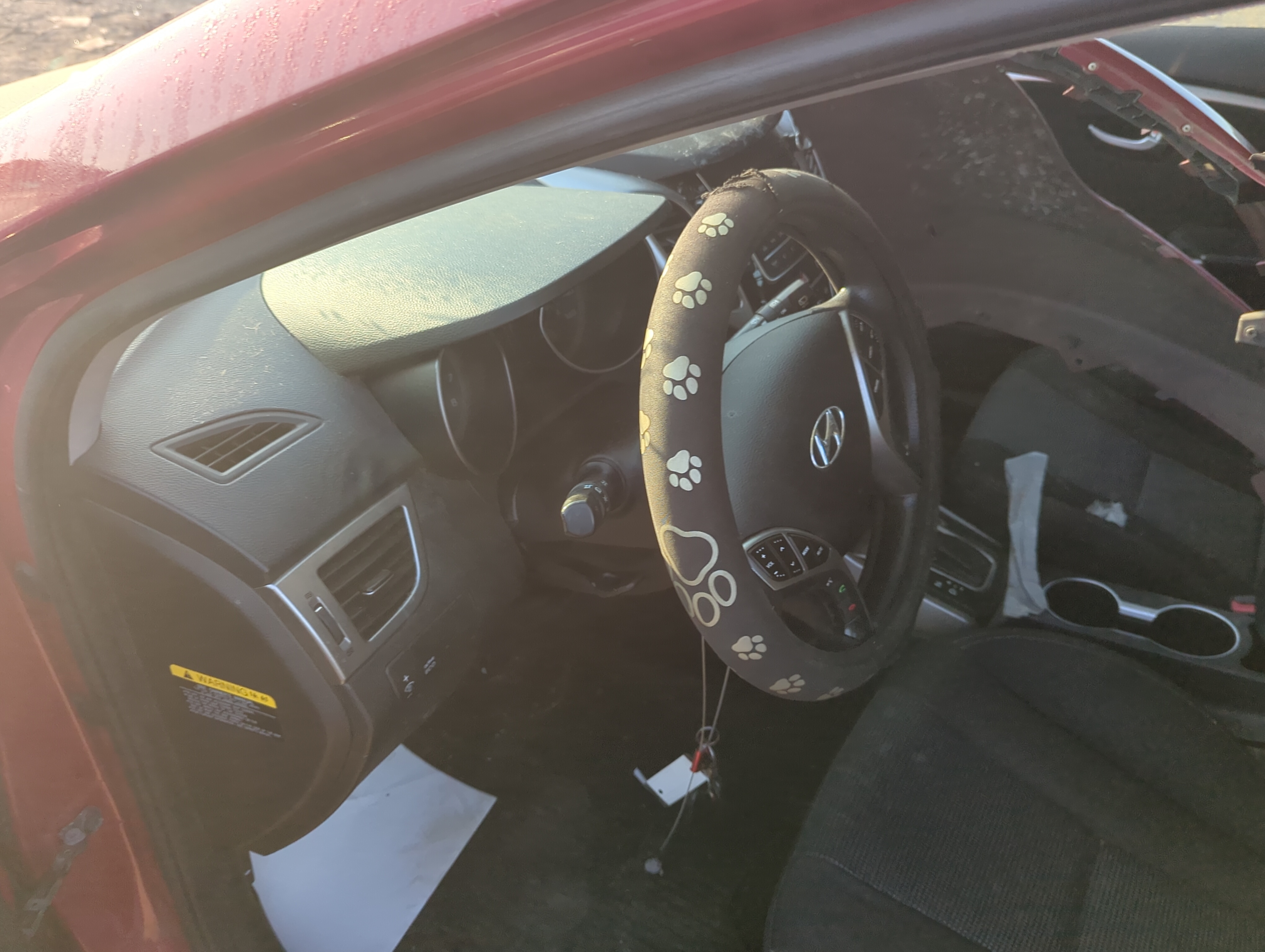 2016-2017 Hyundai Elantra Gt Air Bag Driver Left Steering Wheel Mounted 1160038 - Oemusedautoparts1.com