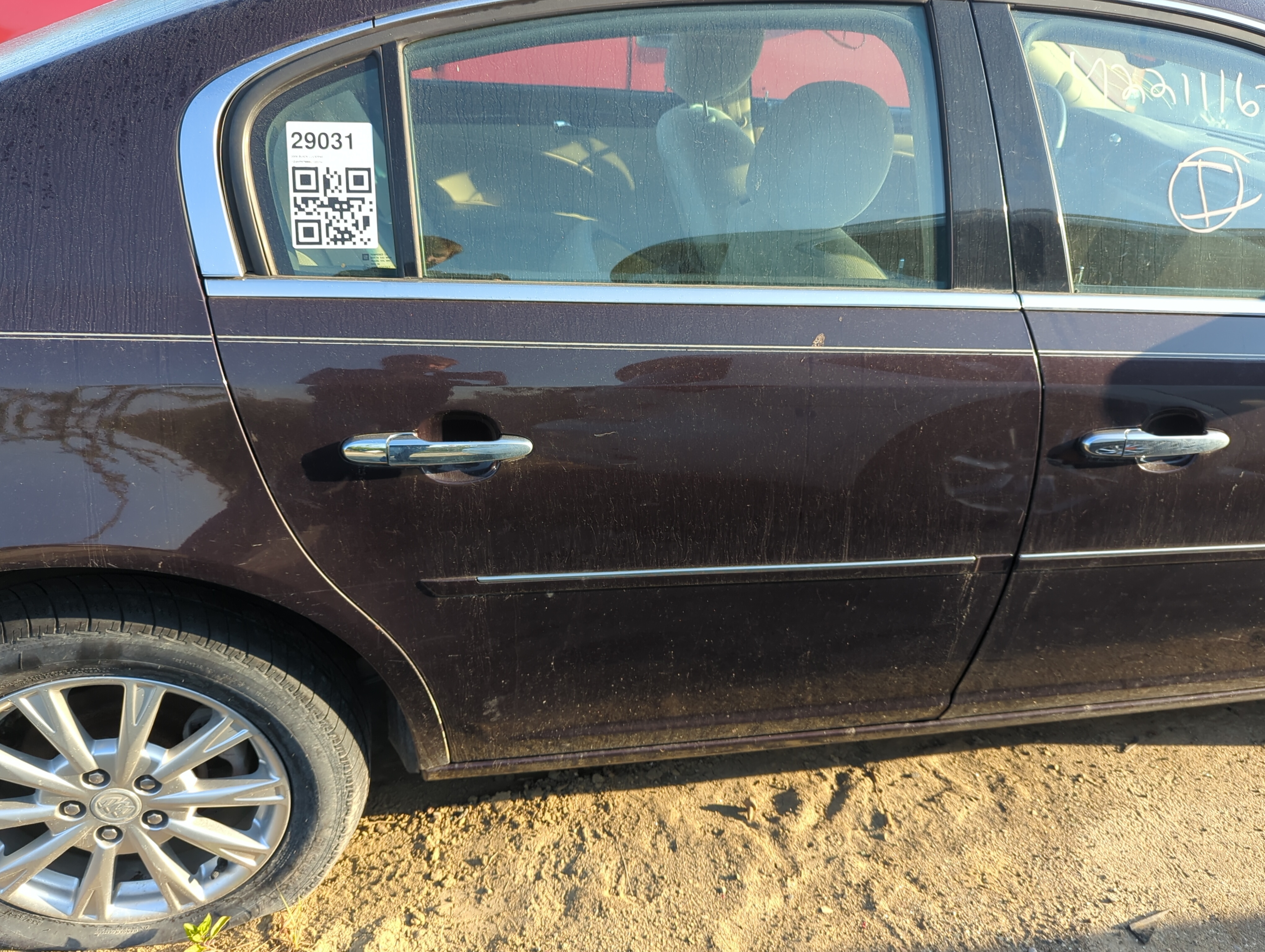 2006-2011 Buick Lucerne Passenger Rear Door Oem 1160410 - Oemusedautoparts1.com
