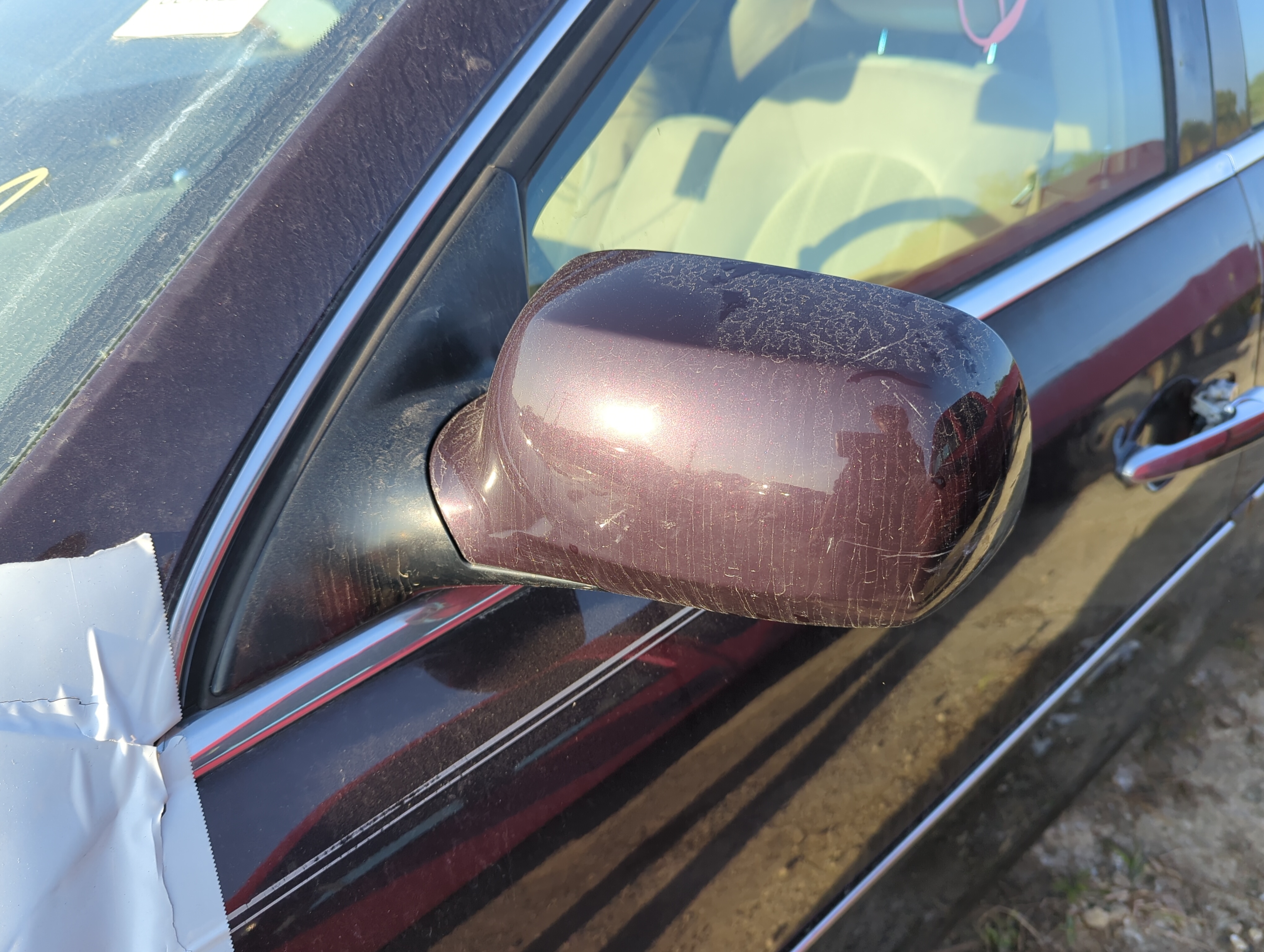 2009-2011 Buick Lucerne Driver Left Side View Power Door Mirror 1160445 - Oemusedautoparts1.com