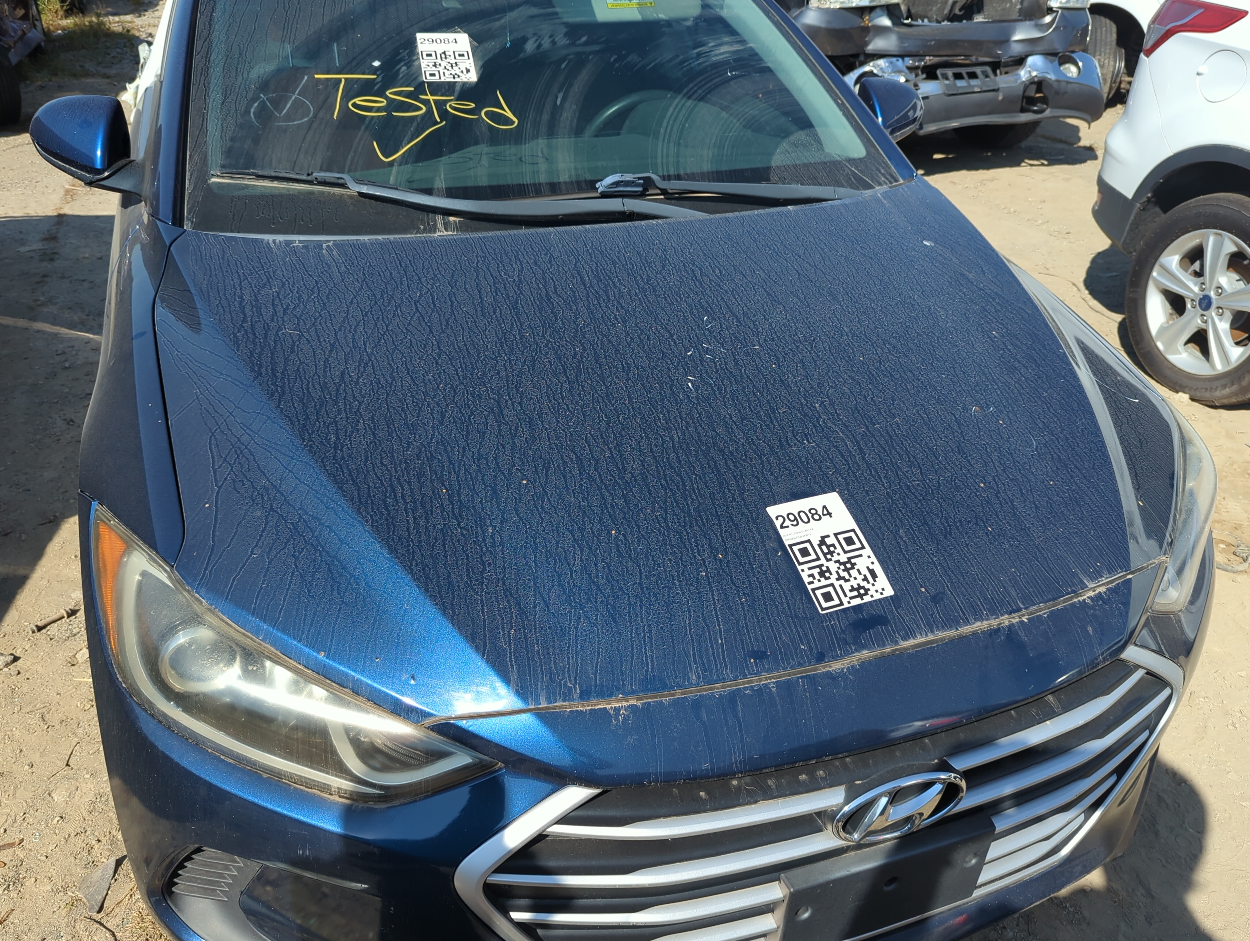 2017-2018 Hyundai Elantra Hood Oem 1160606 - Oemusedautoparts1.com