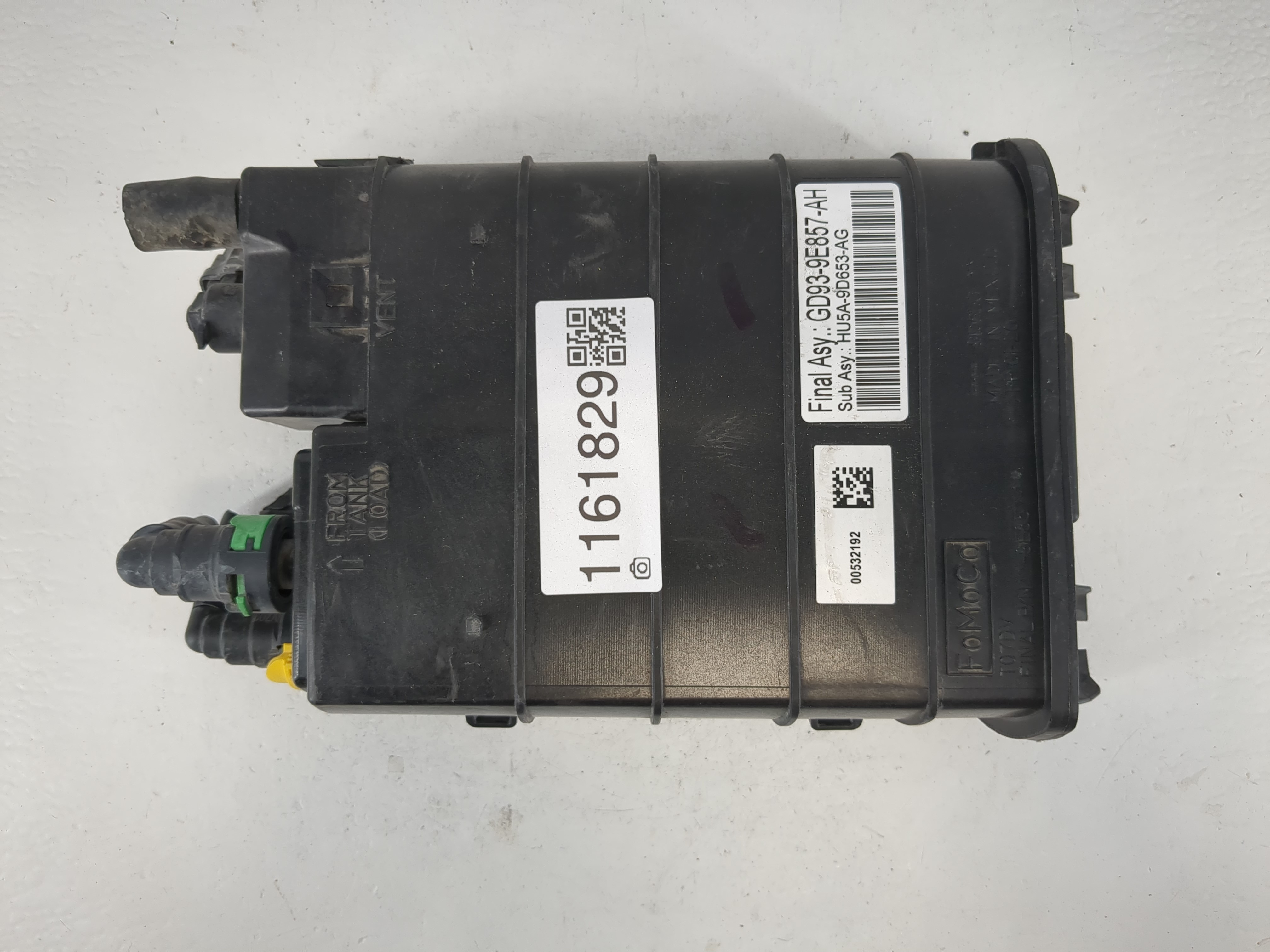 2020 Ford Ranger Fuel Vapor Charcoal Canister 1161829 - Oemusedautoparts1.com