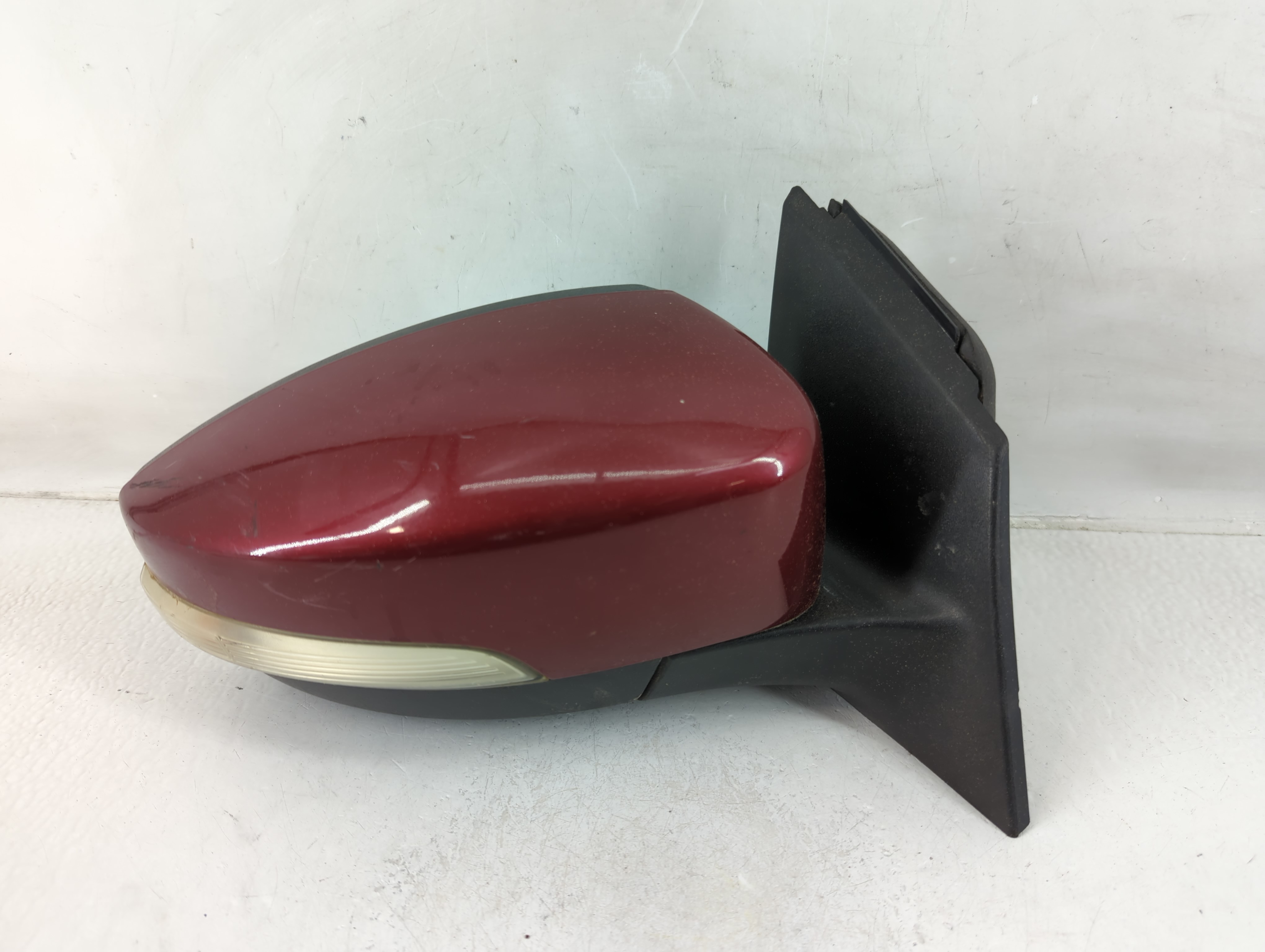 Picture of 2012-2014 Ford Focus Passenger Right Side View Power Door Mirror Red 1162091