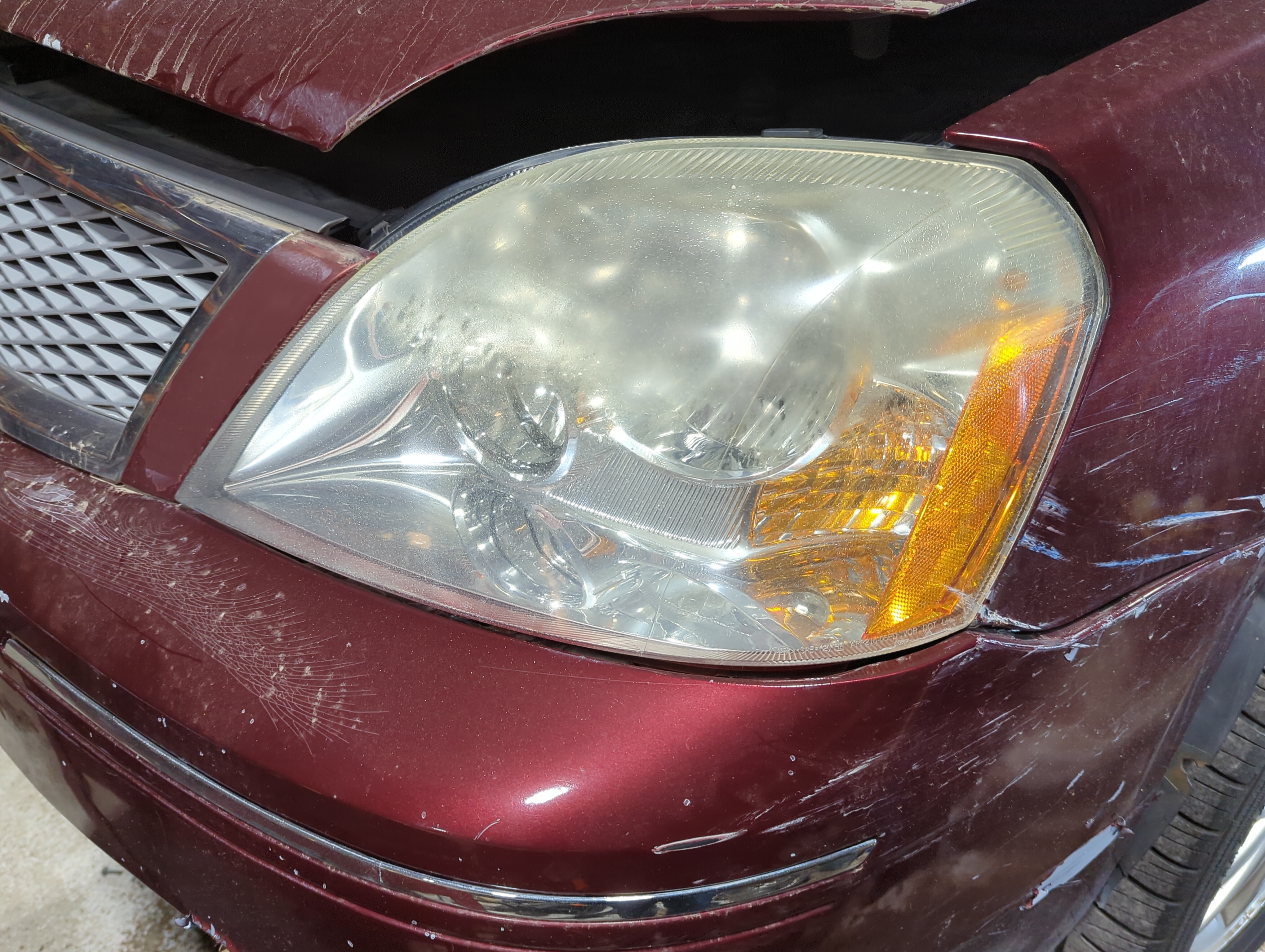 2005-2007 Ford Five Hundred Driver Left Oem Head Light Headlight Lamp 1162283 - Oemusedautoparts1.com