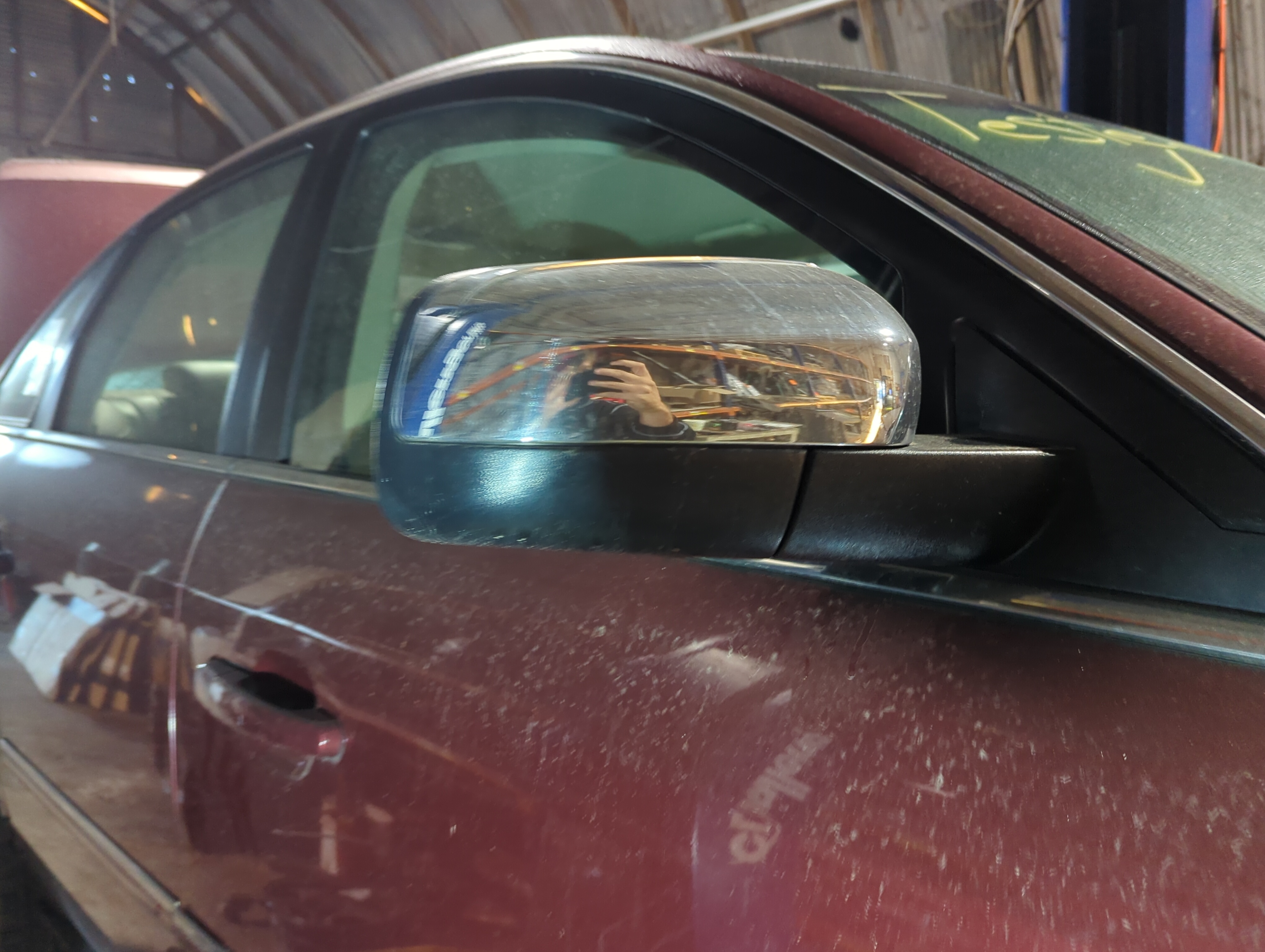 2005-2007 Ford Five Hundred Passenger Right Side View Power Door Mirror 1162359 - Oemusedautoparts1.com