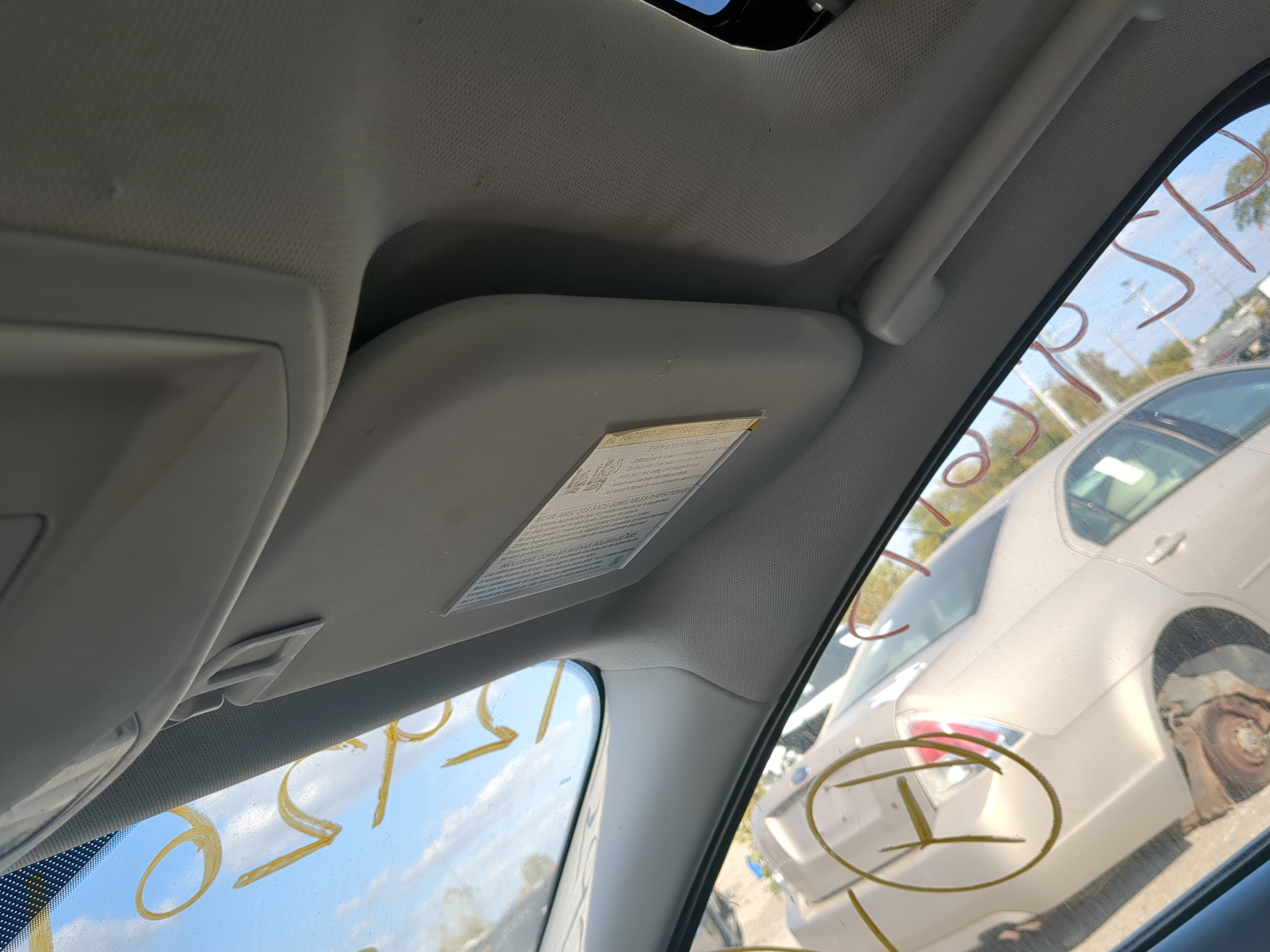 2013-2018 Ford Focus Passenger Sun Visor Mirror Right Sunvisor 1163554 - Oemusedautoparts1.com