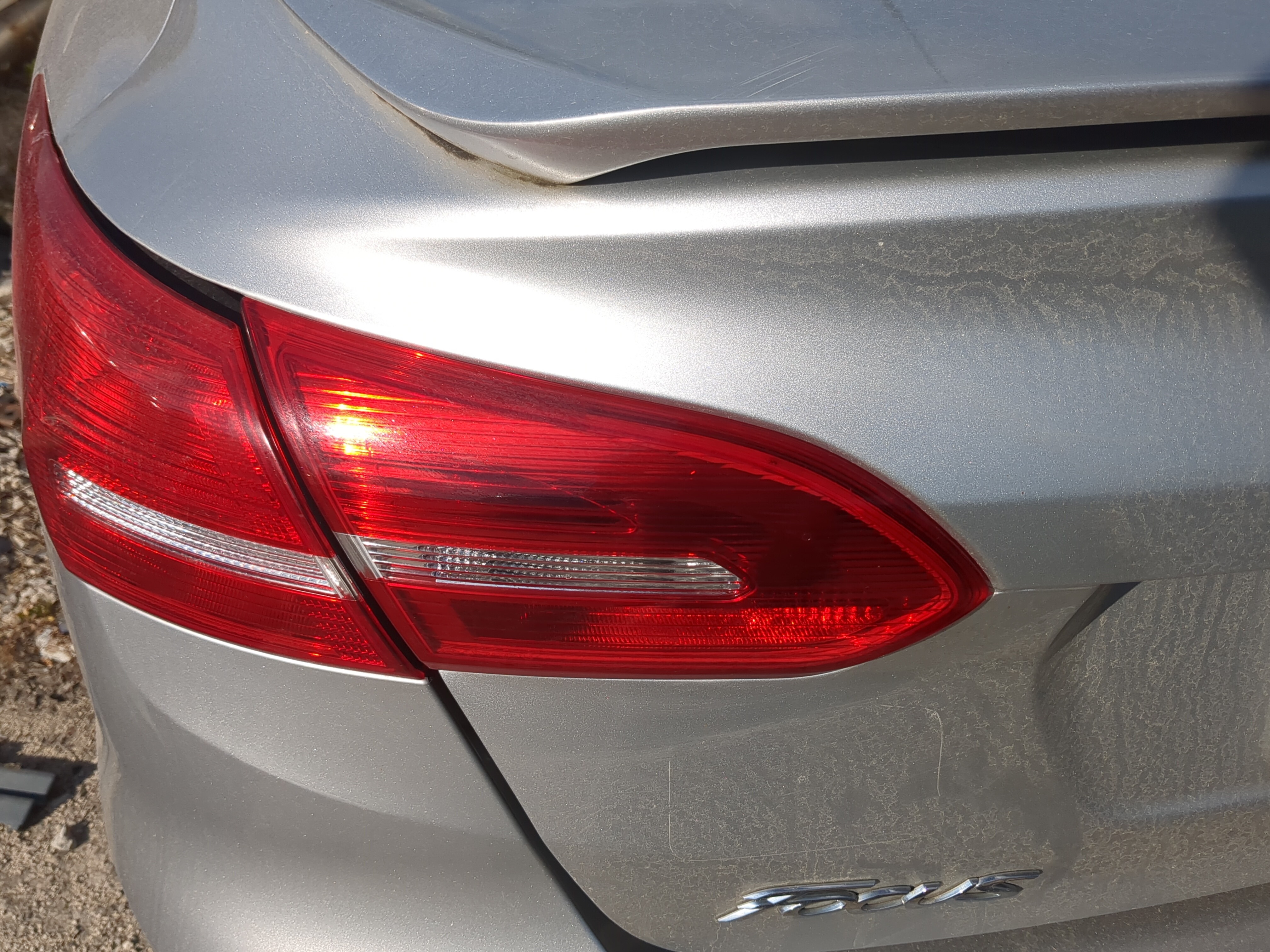 Picture of 2015 Ford Focus Driver Left Side Tail Light Taillight Deck Lid Mounted 1163571