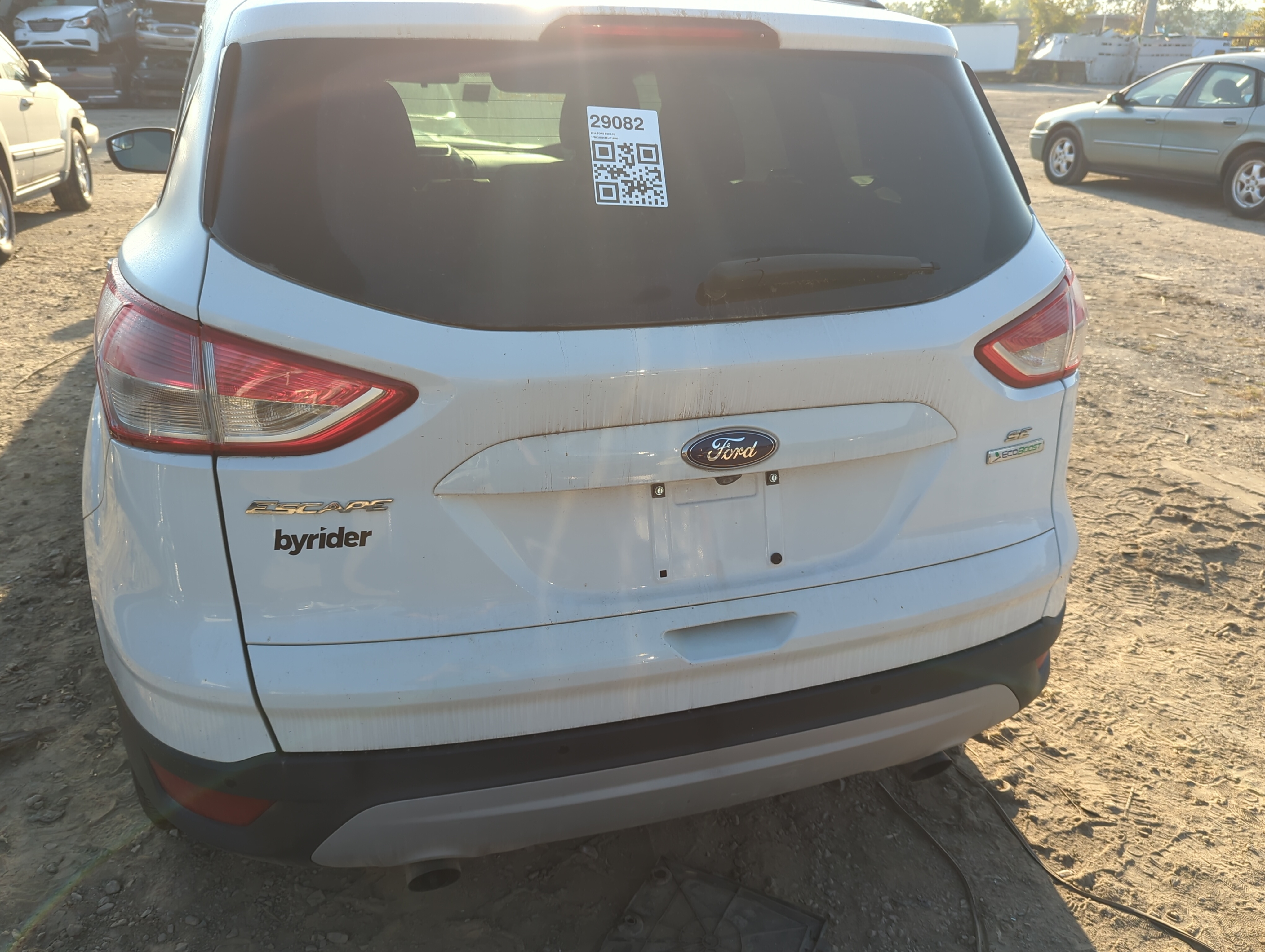 2014-2016 Ford Escape Trunk/decklid/hatch/tailgate Oem 1163748 - Oemusedautoparts1.com