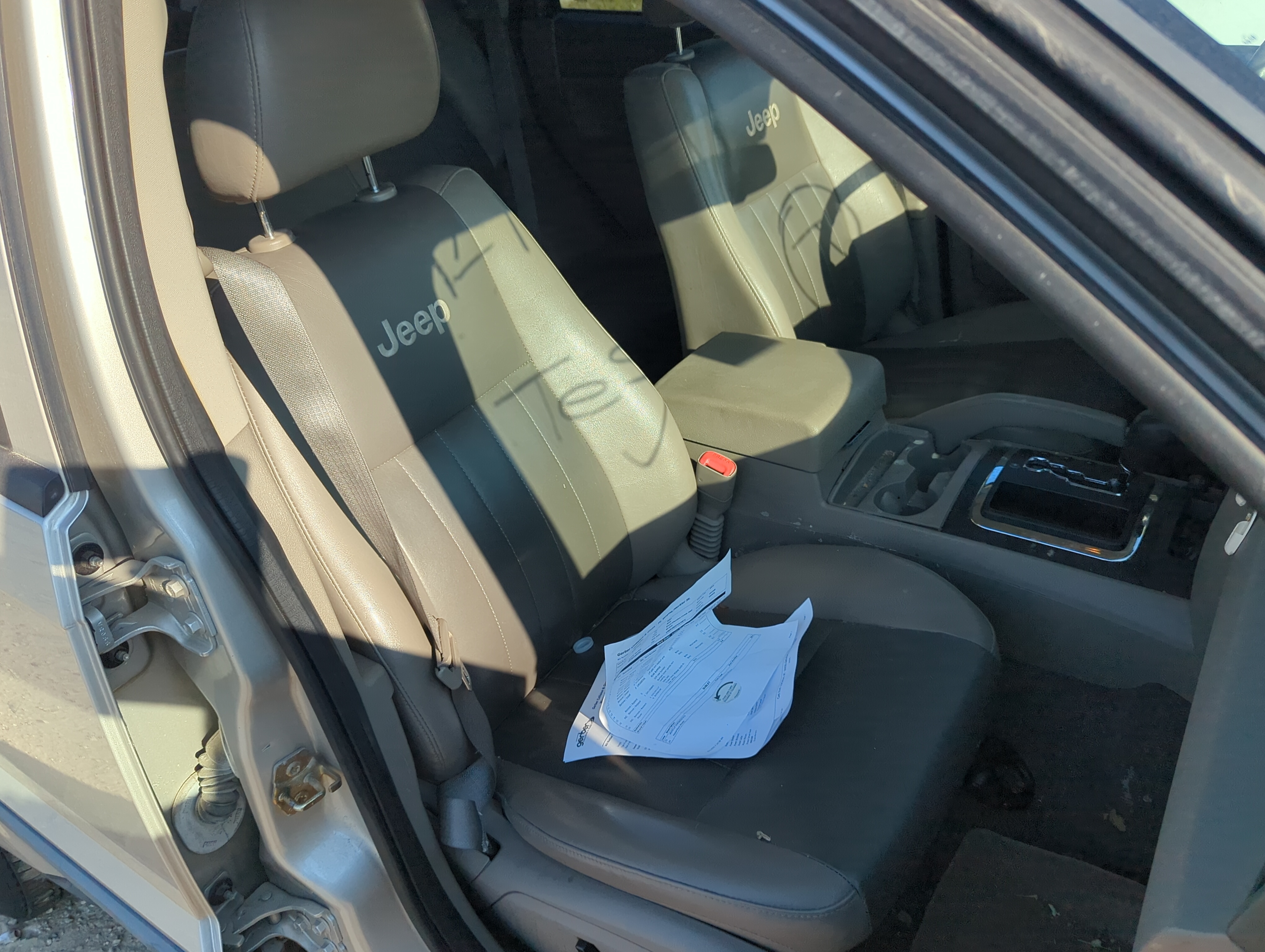 Picture of 2007 Jeep Grand Cherokee Passenger Front Seat Oem 1164263