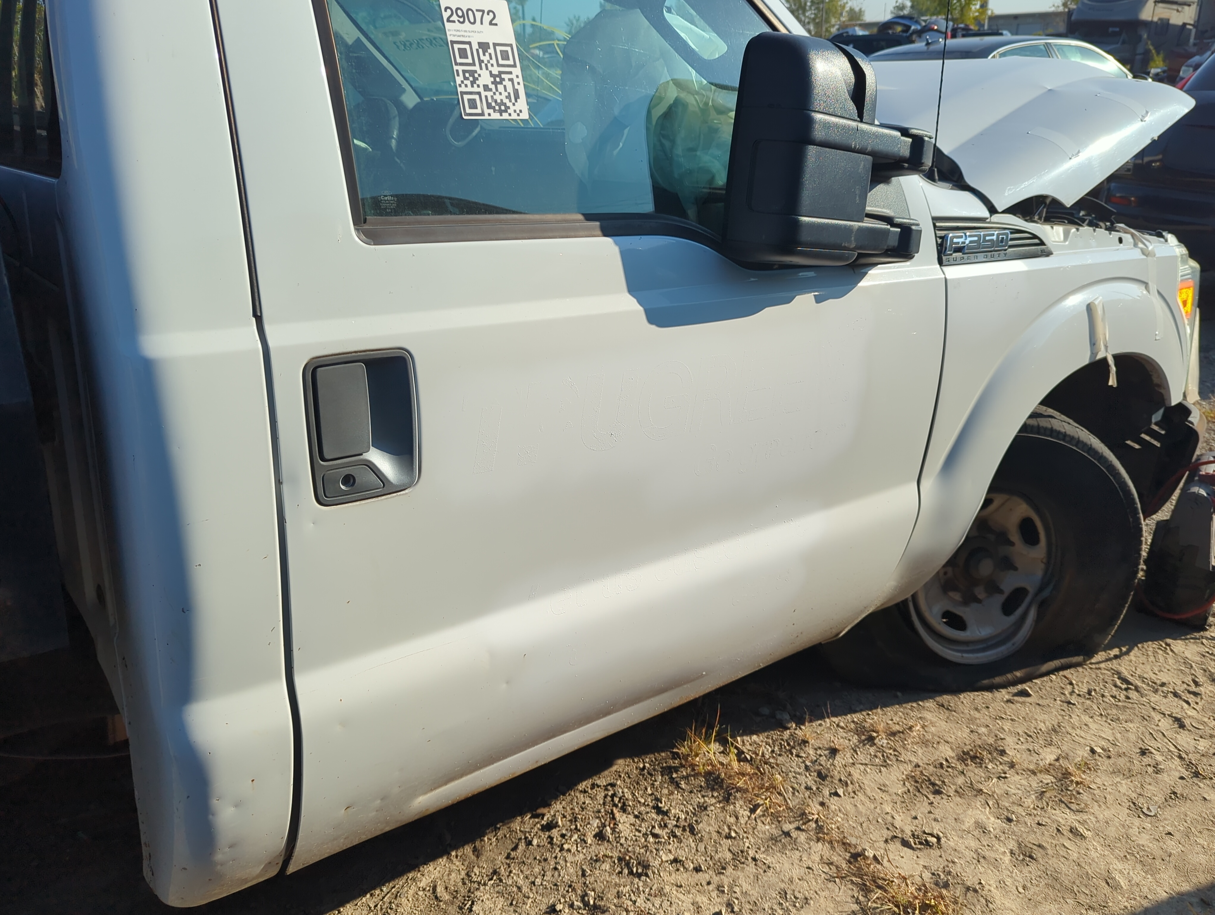2008-2012 Ford F-350 Super Duty Passenger Front Door Oem 1164489 - Oemusedautoparts1.com