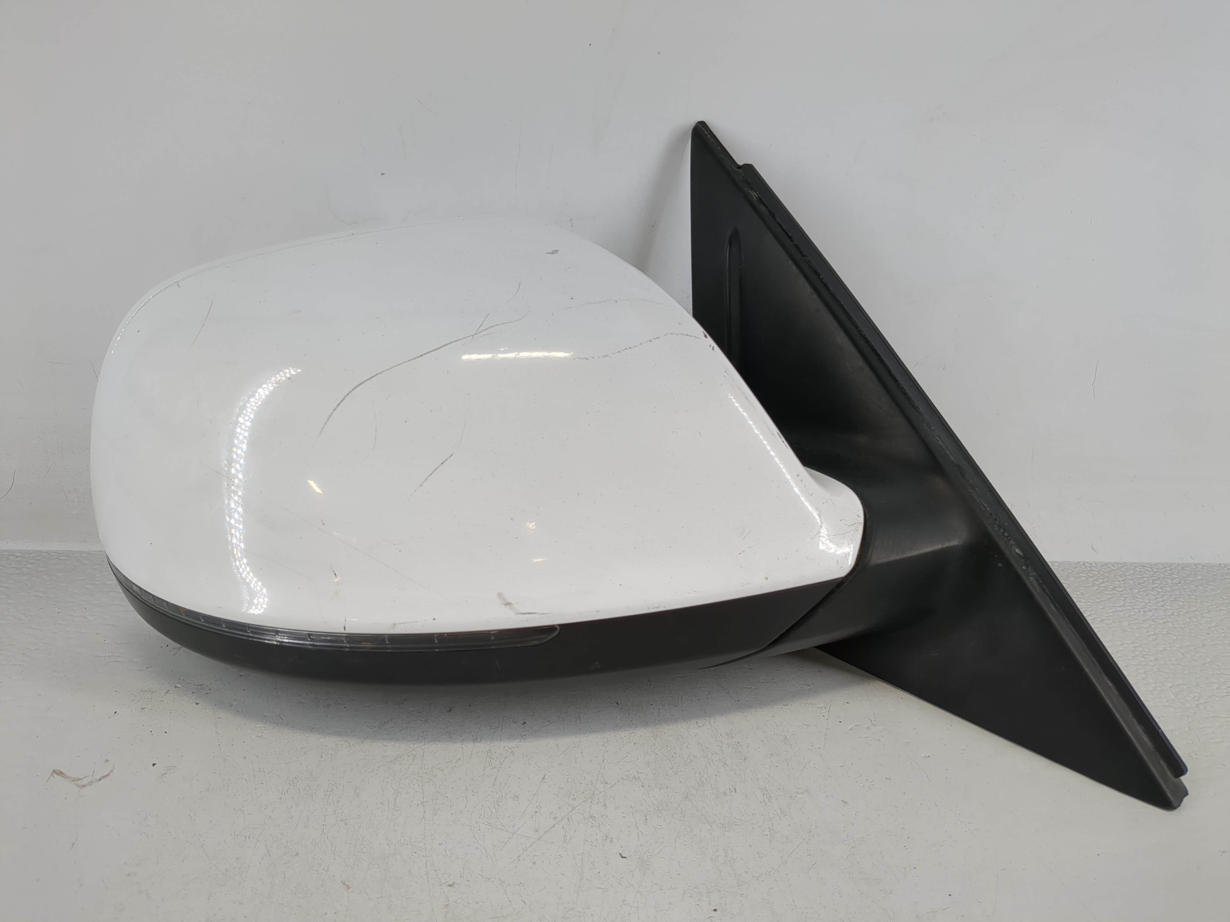 Picture of 2009-2014 Audi Q5 Passenger Right Side View Power Door Mirror White 1164994