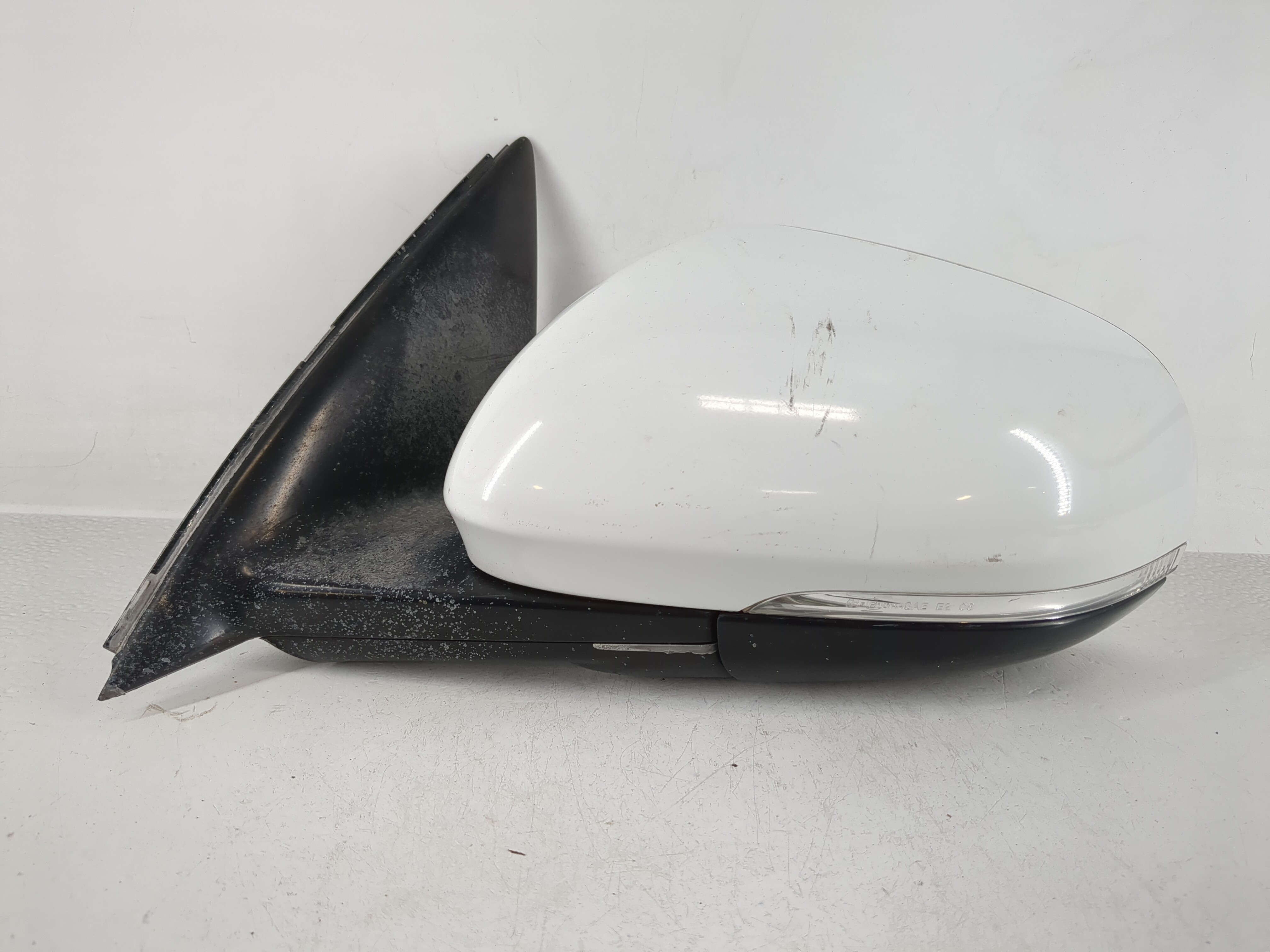 Picture of 2010-2015 Jaguar Xj Driver Left Side View Power Door Mirror White 1165090