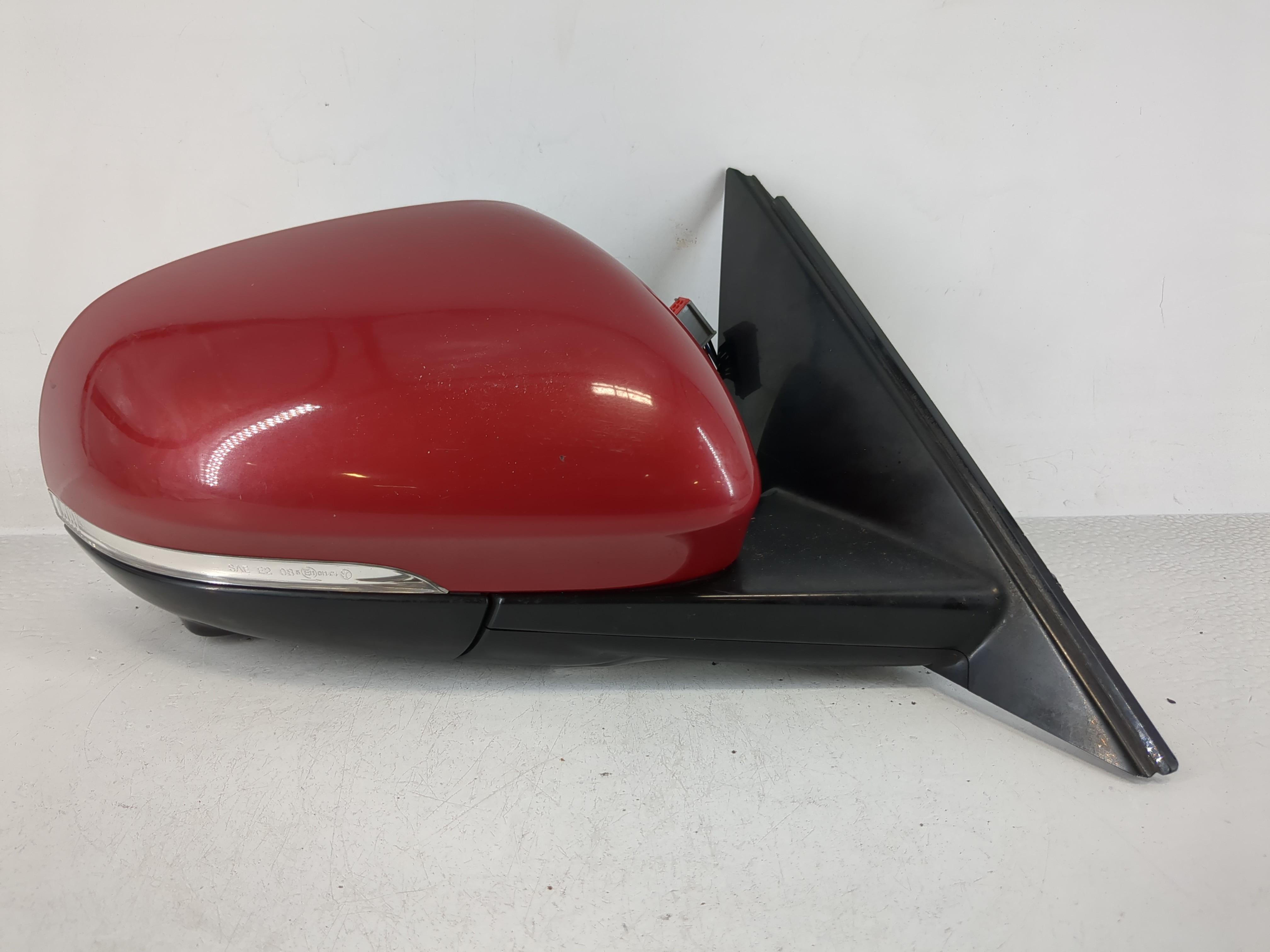 Picture of 2016-2019 Jaguar Xf Passenger Right Side View Power Door Mirror Red 1165423