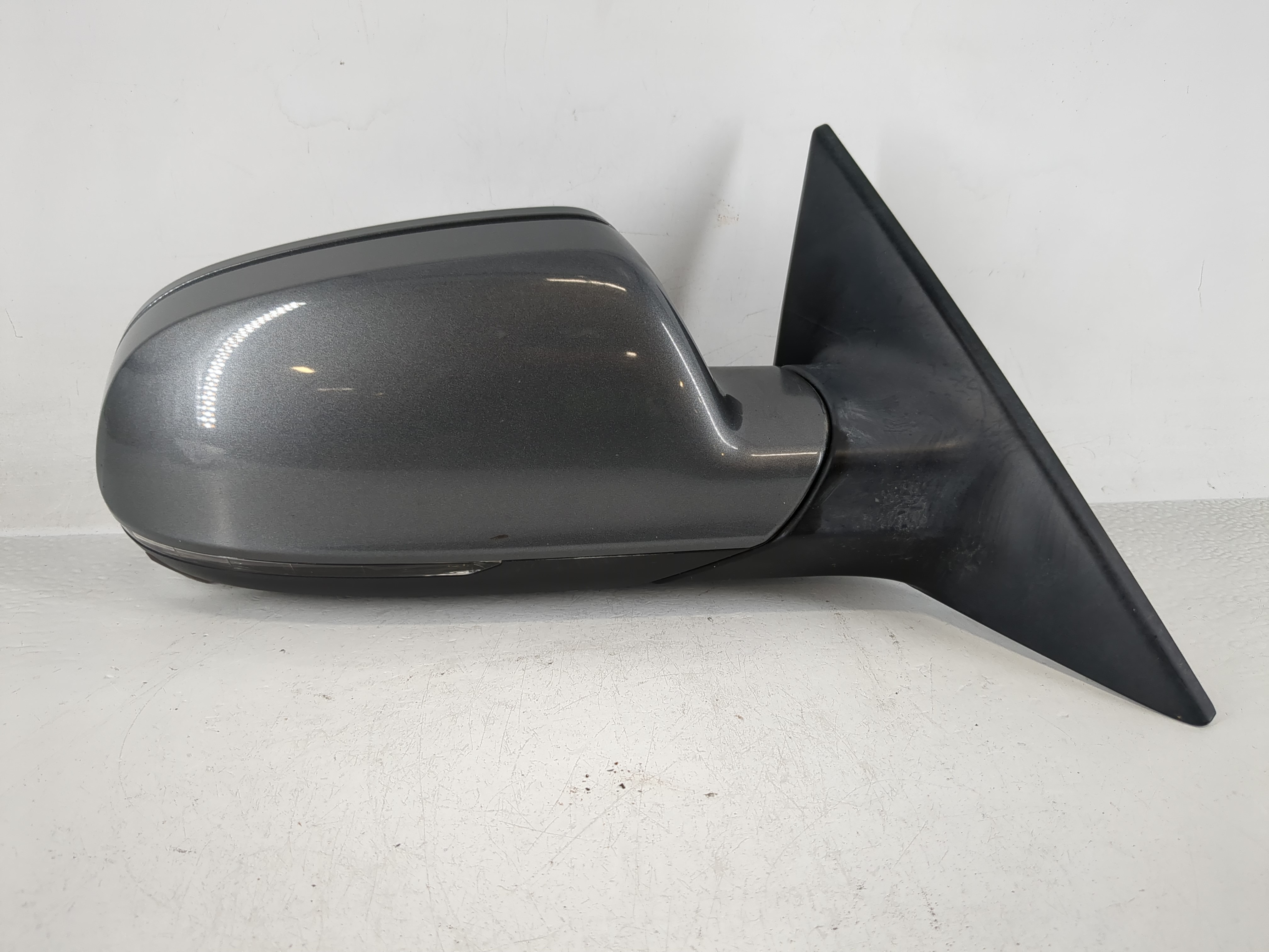 Picture of 2008-2014 Audi A5 Passenger Right Side View Power Door Mirror Dark Gray 1165588