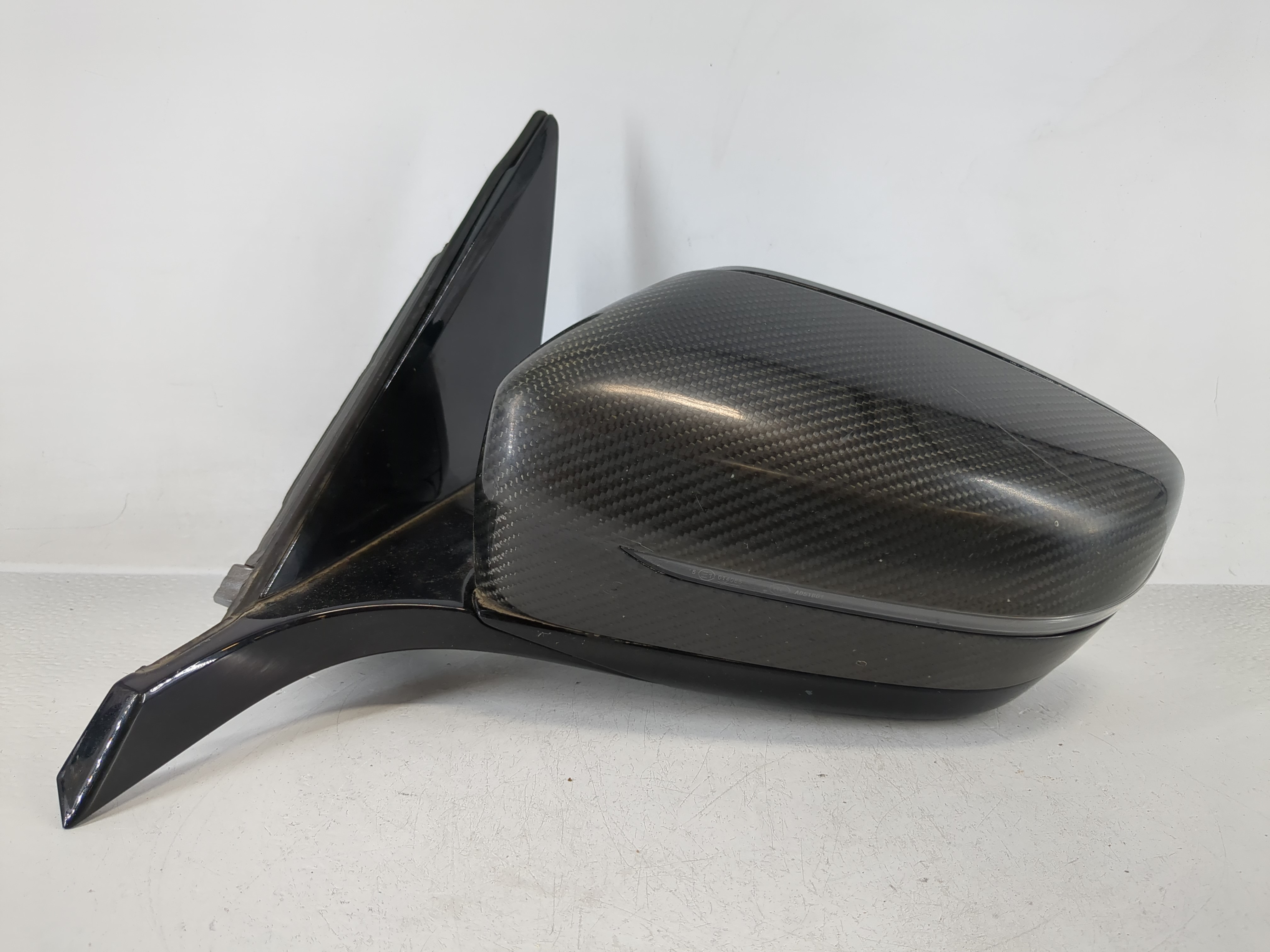 Picture of 2016-2019 Bmw 740i Driver Left Side View Power Door Mirror Carbon Fiber 1165592