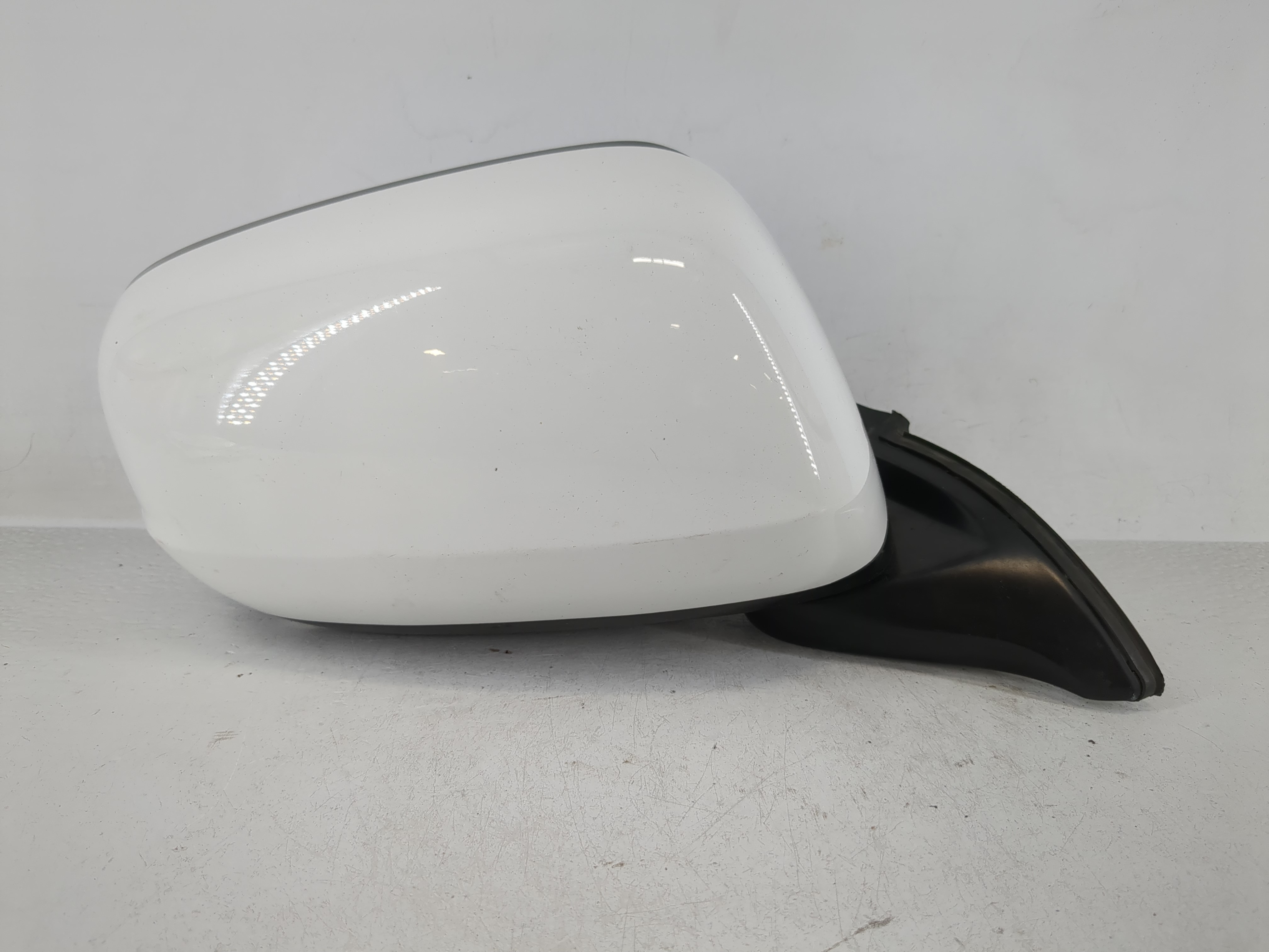 Picture of 2009-2014 Honda Fit Passenger Right Side View Power Door Mirror White 1165719