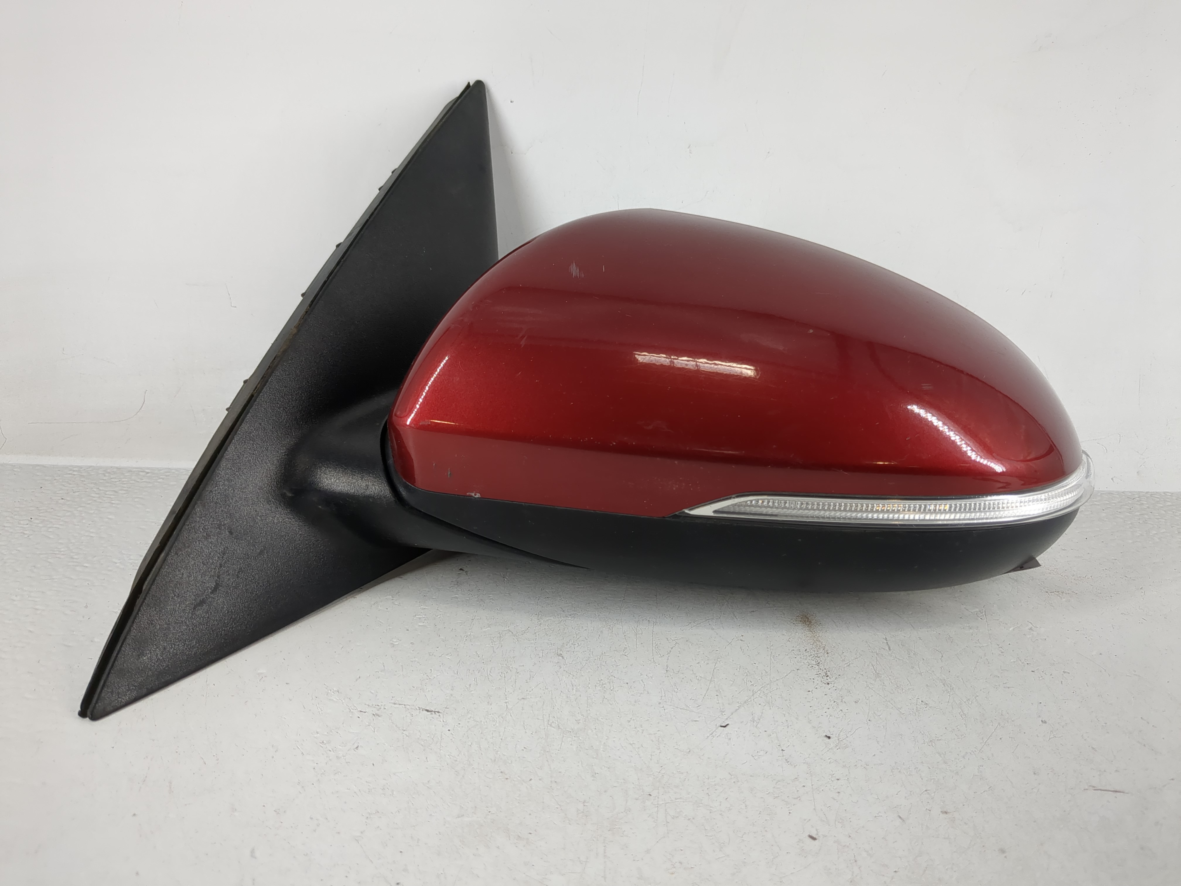 Picture of 2016-2019 Kia Optima Driver Left Side View Power Door Mirror Red 1165815