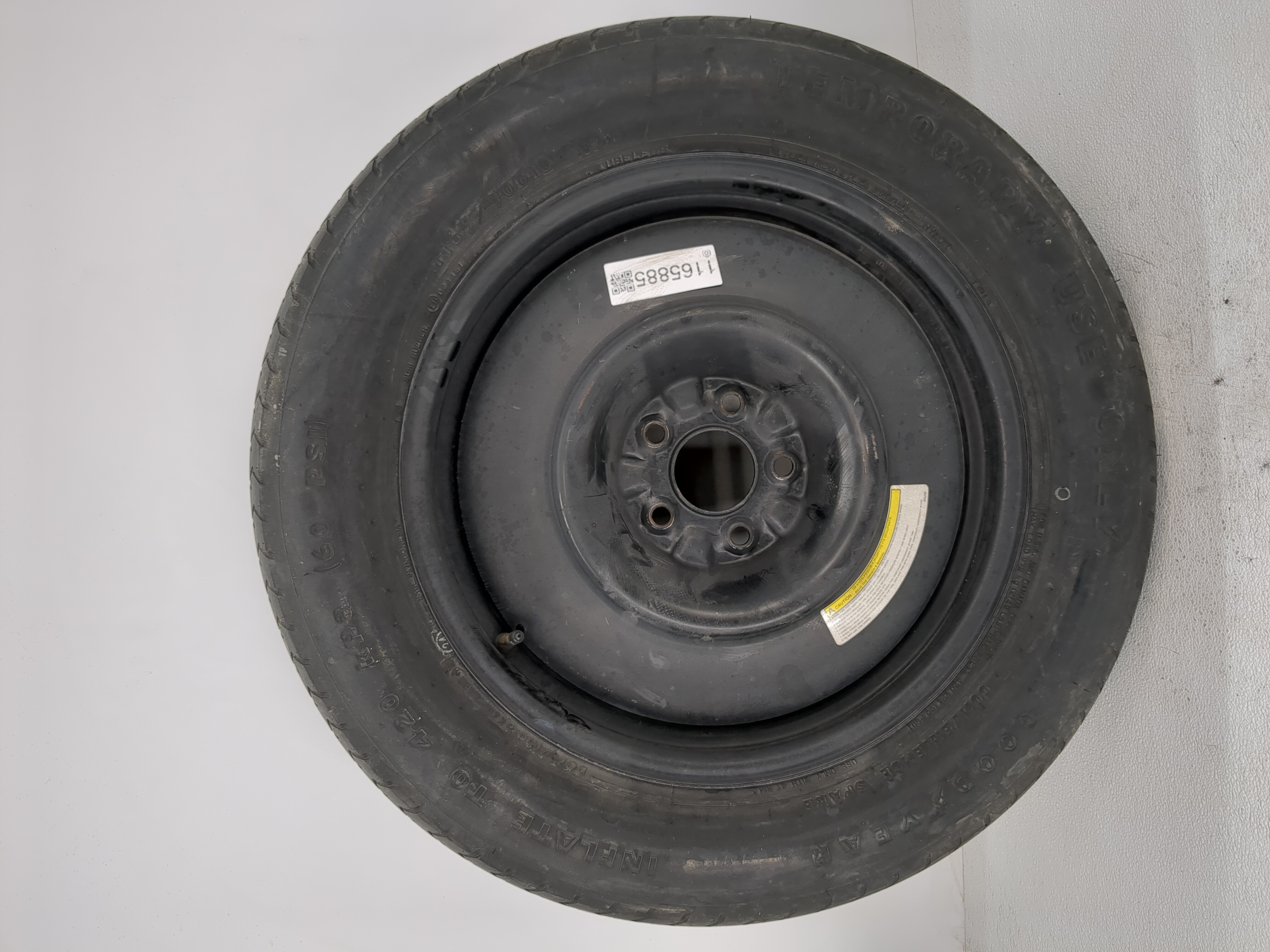 2003-2015 Nissan Murano Spare Donut Tire Wheel Rim Oem 1165885 - Oemusedautoparts1.com