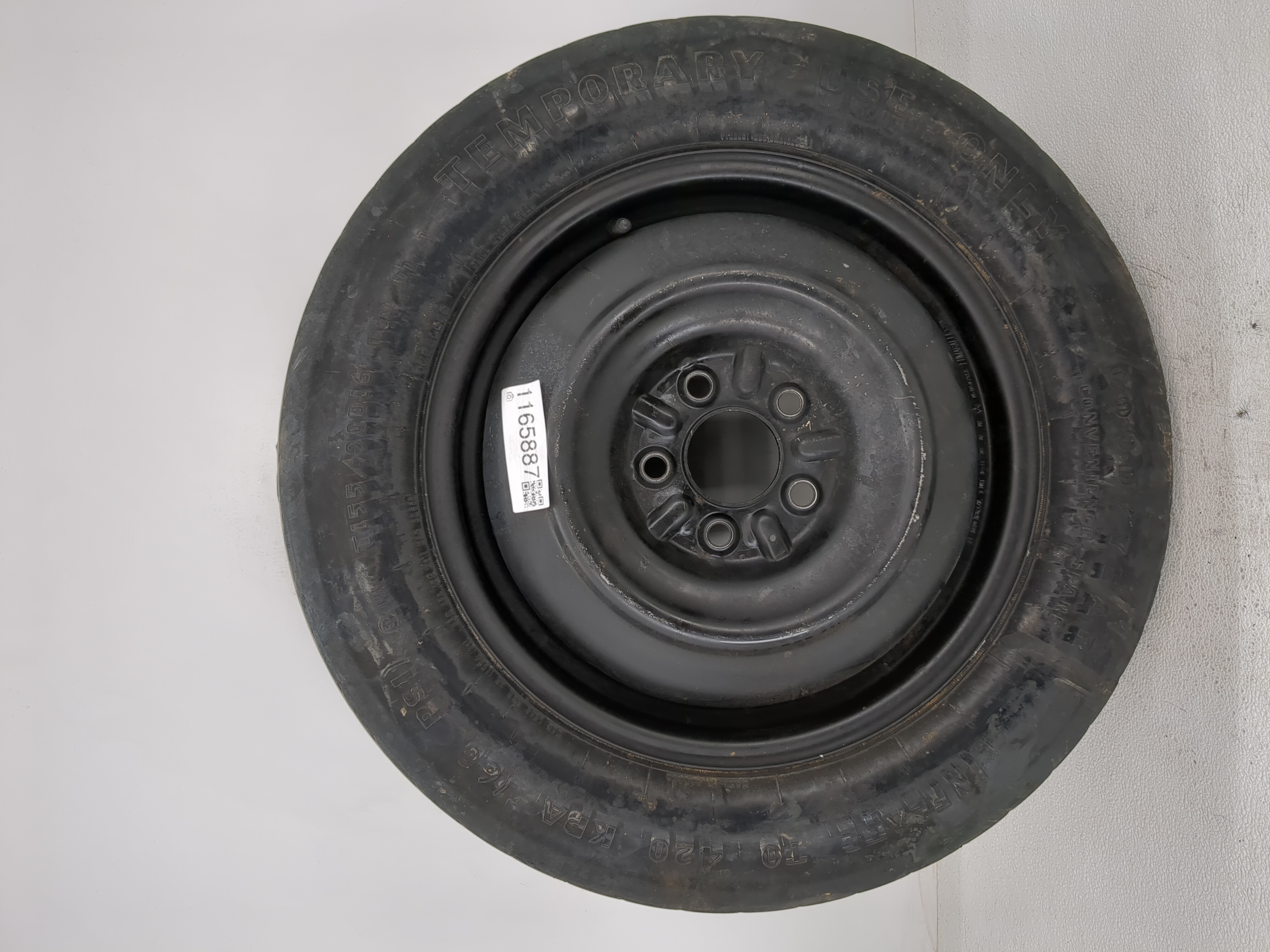 2007-2010 Chrysler Sebring Spare Donut Tire Wheel Rim Oem 1165887 - Oemusedautoparts1.com