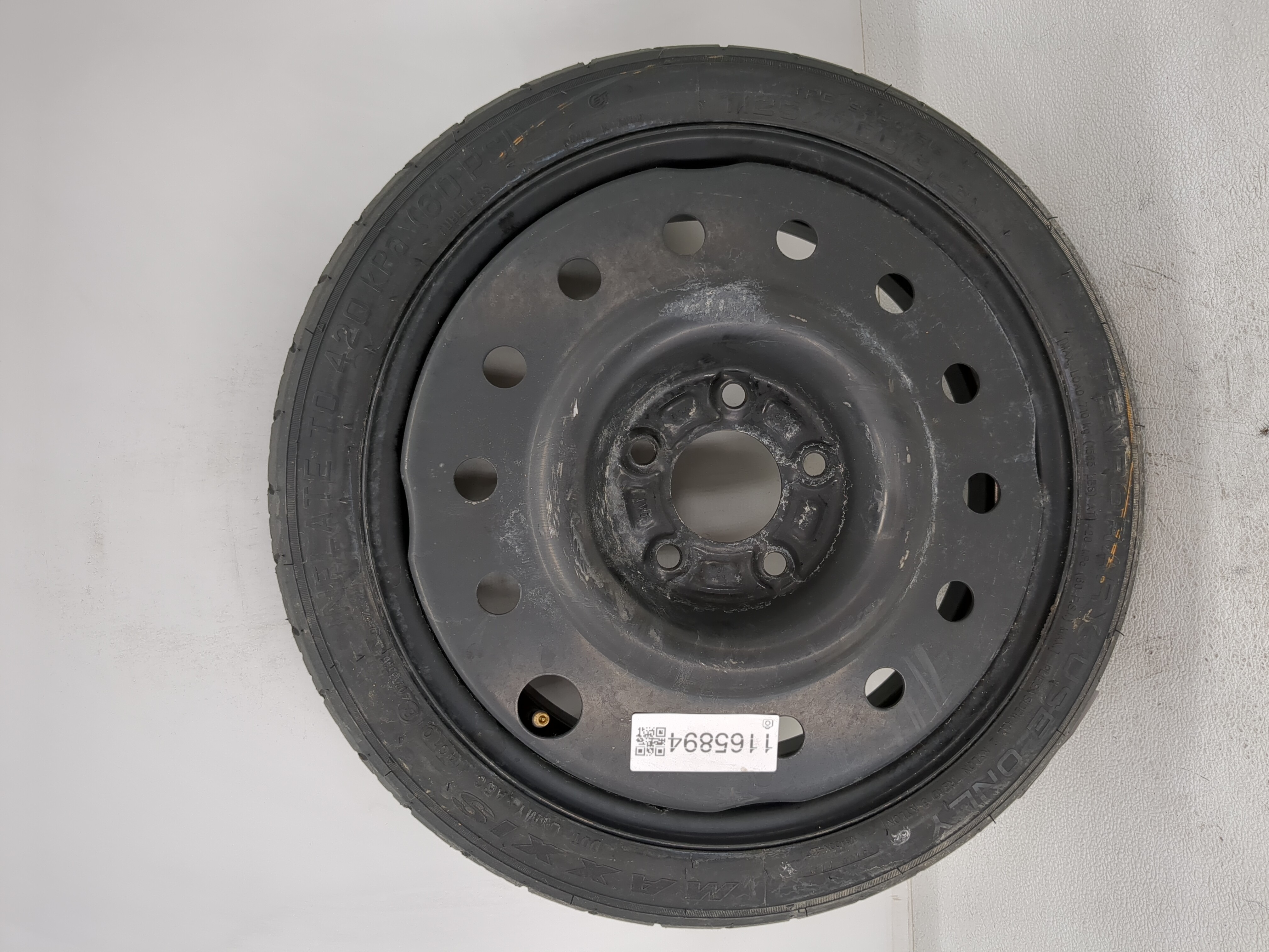 2000-2016 Chevrolet Impala Spare Donut Tire Wheel Rim Oem 1165894 - Oemusedautoparts1.com