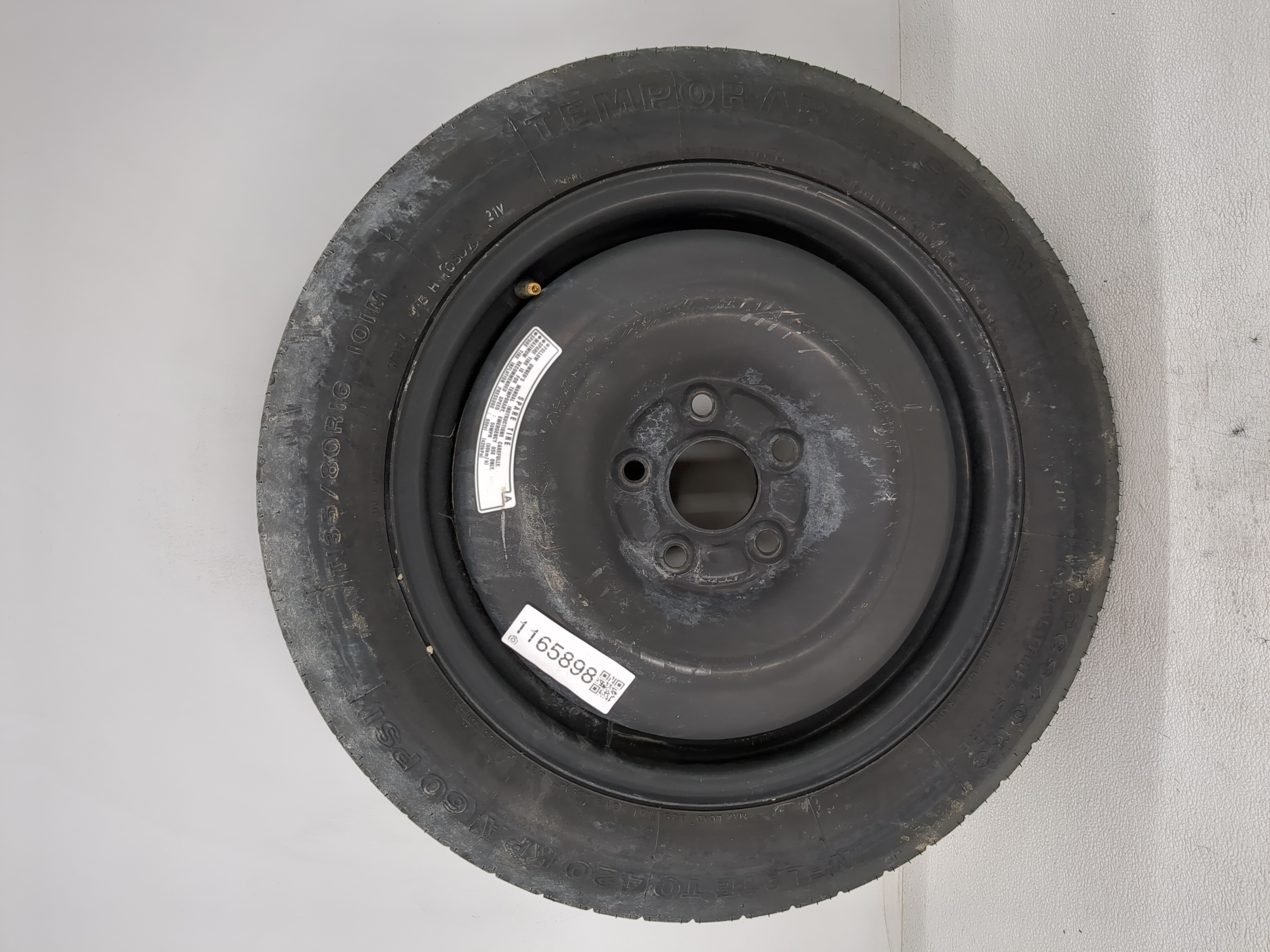2010-2014 Subaru Legacy Spare Donut Tire Wheel Rim Oem 1165898 - Oemusedautoparts1.com