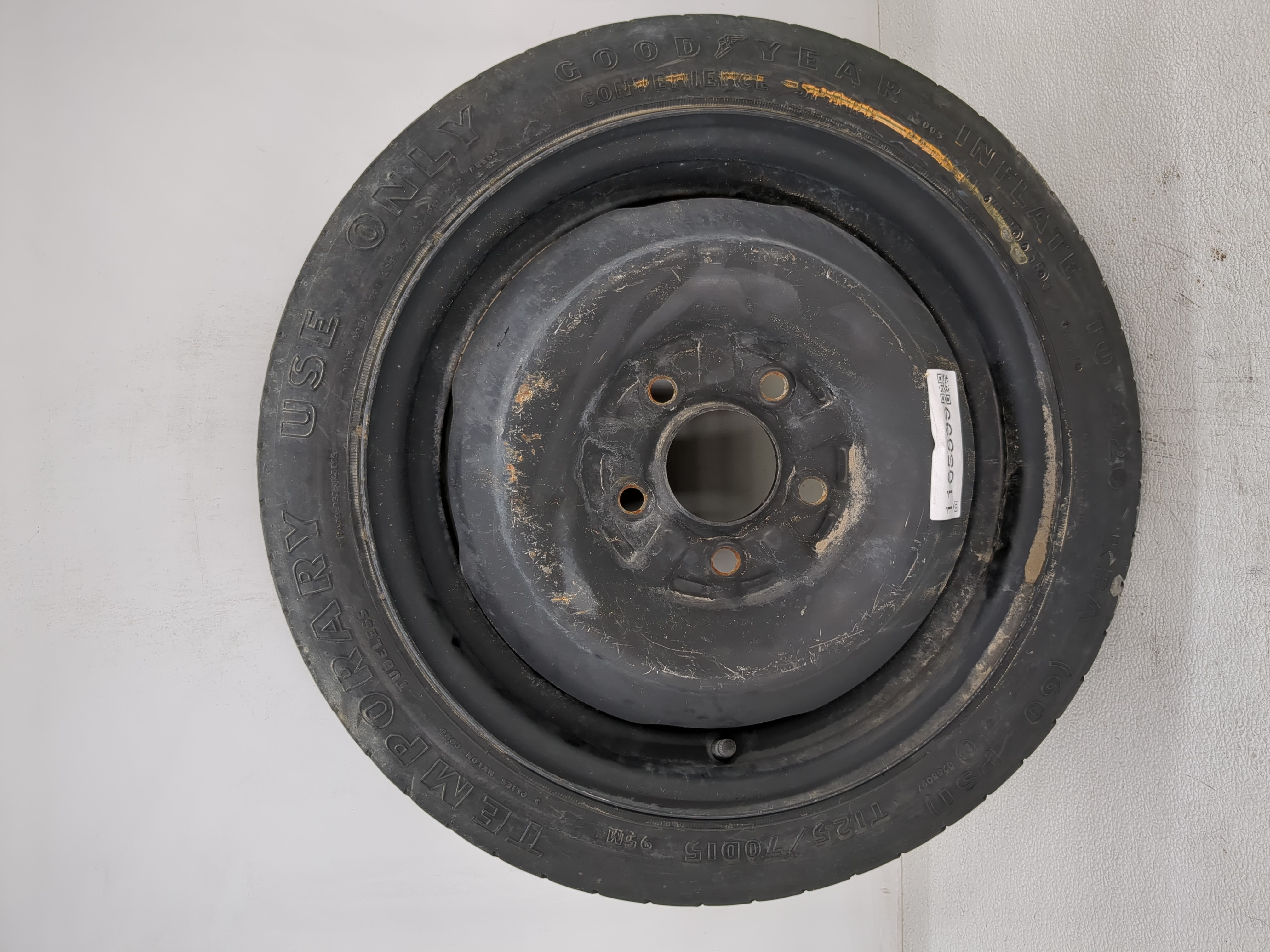 2001-2006 Chrysler Sebring Spare Donut Tire Wheel Rim Oem 1165899 - Oemusedautoparts1.com