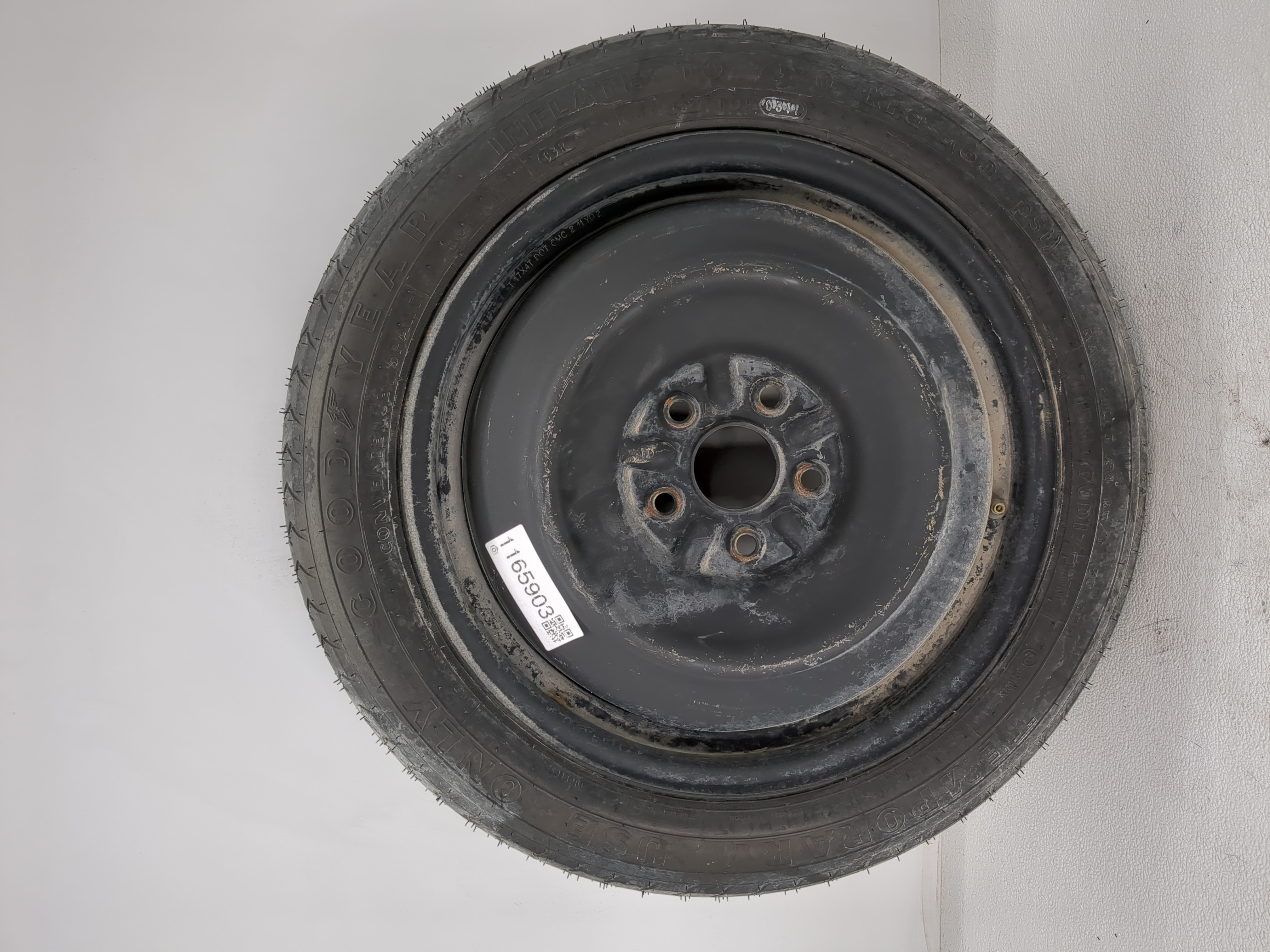 2007-2017 Toyota Camry Spare Donut Tire Wheel Rim Oem 1165903 - Oemusedautoparts1.com