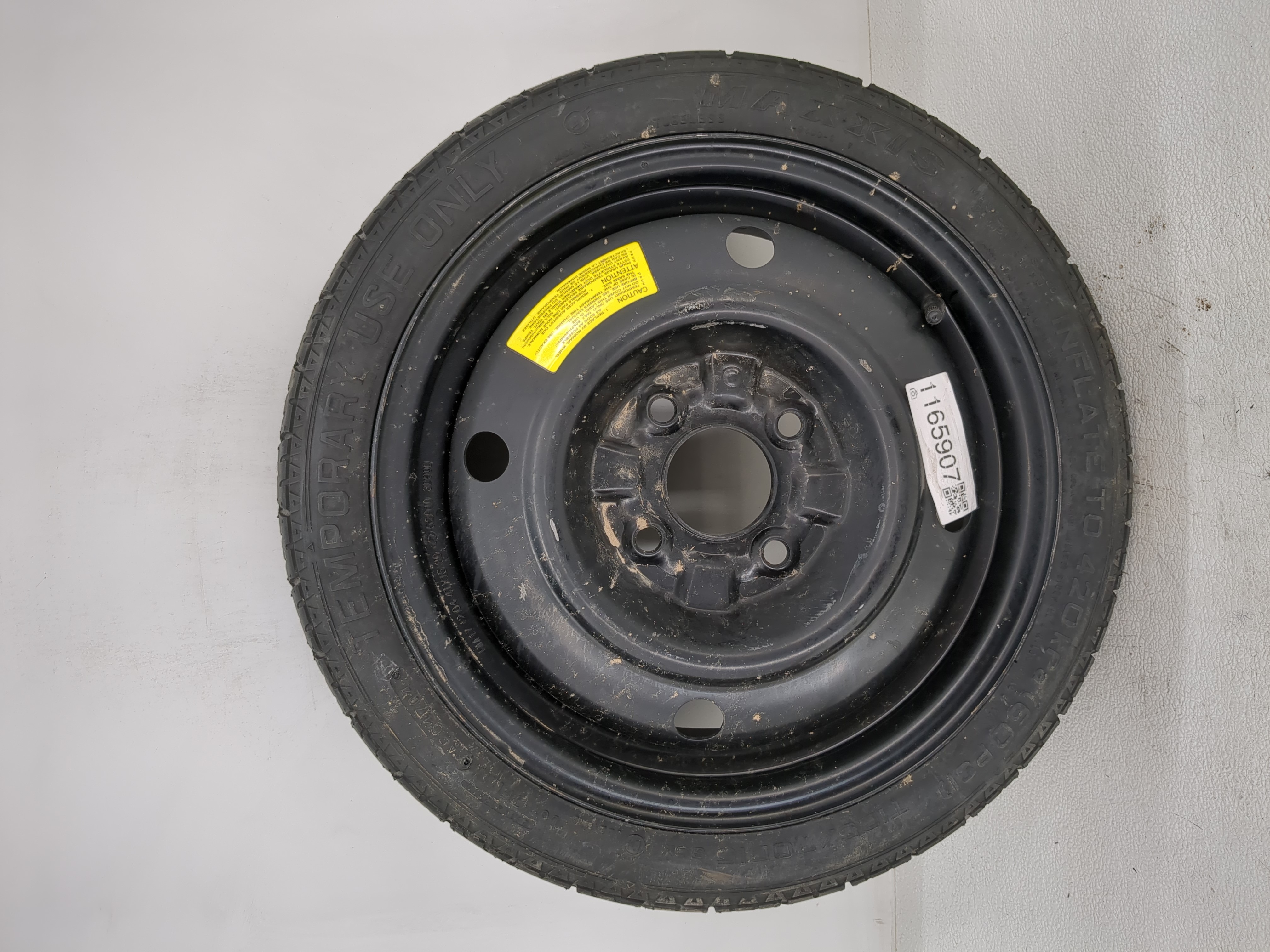 2004-2005 Hyundai Sonata Spare Donut Tire Wheel Rim Oem 1165907 - Oemusedautoparts1.com
