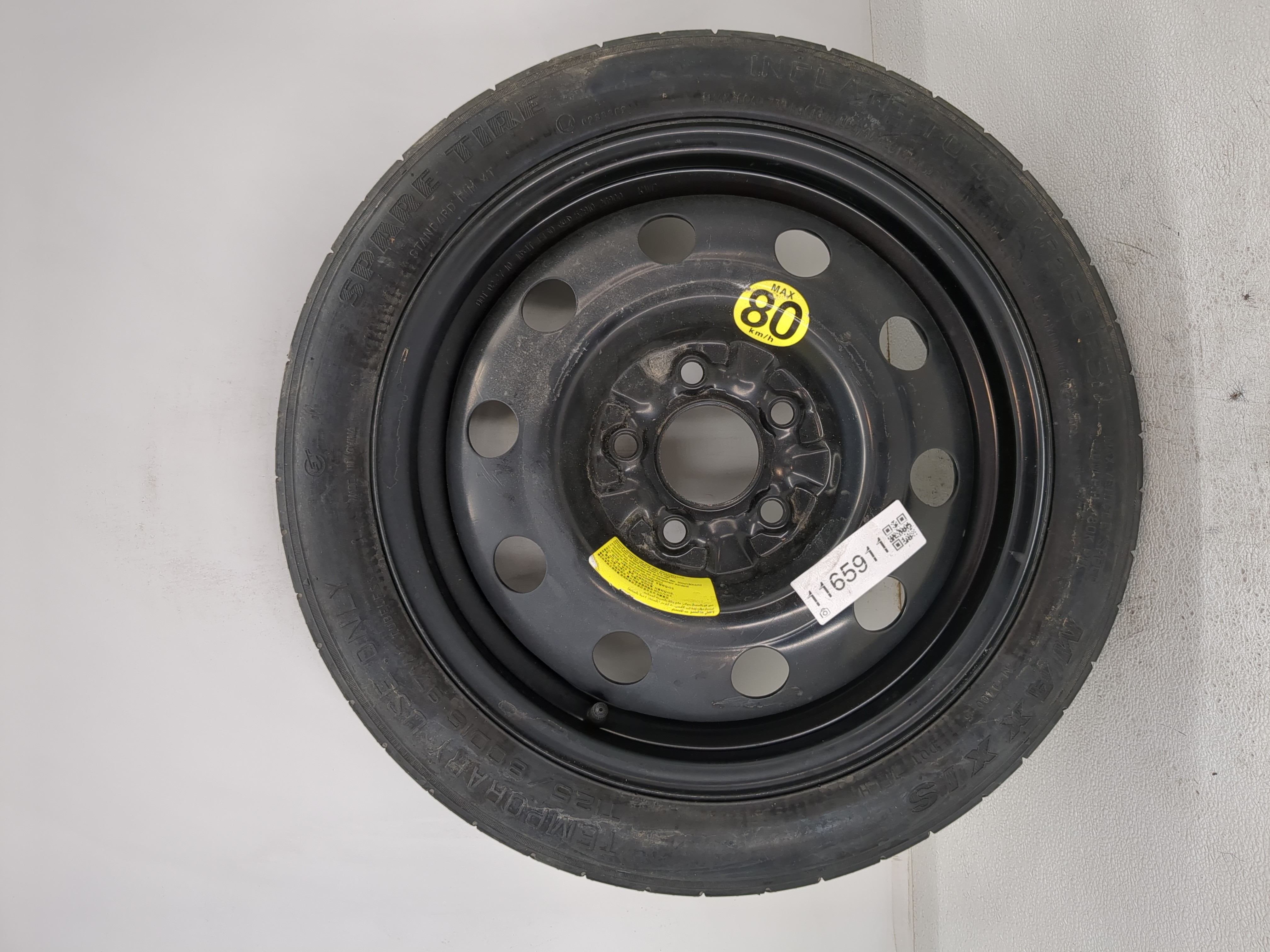 2006-2010 Kia Optima Spare Donut Tire Wheel Rim Oem 1165911 - Oemusedautoparts1.com
