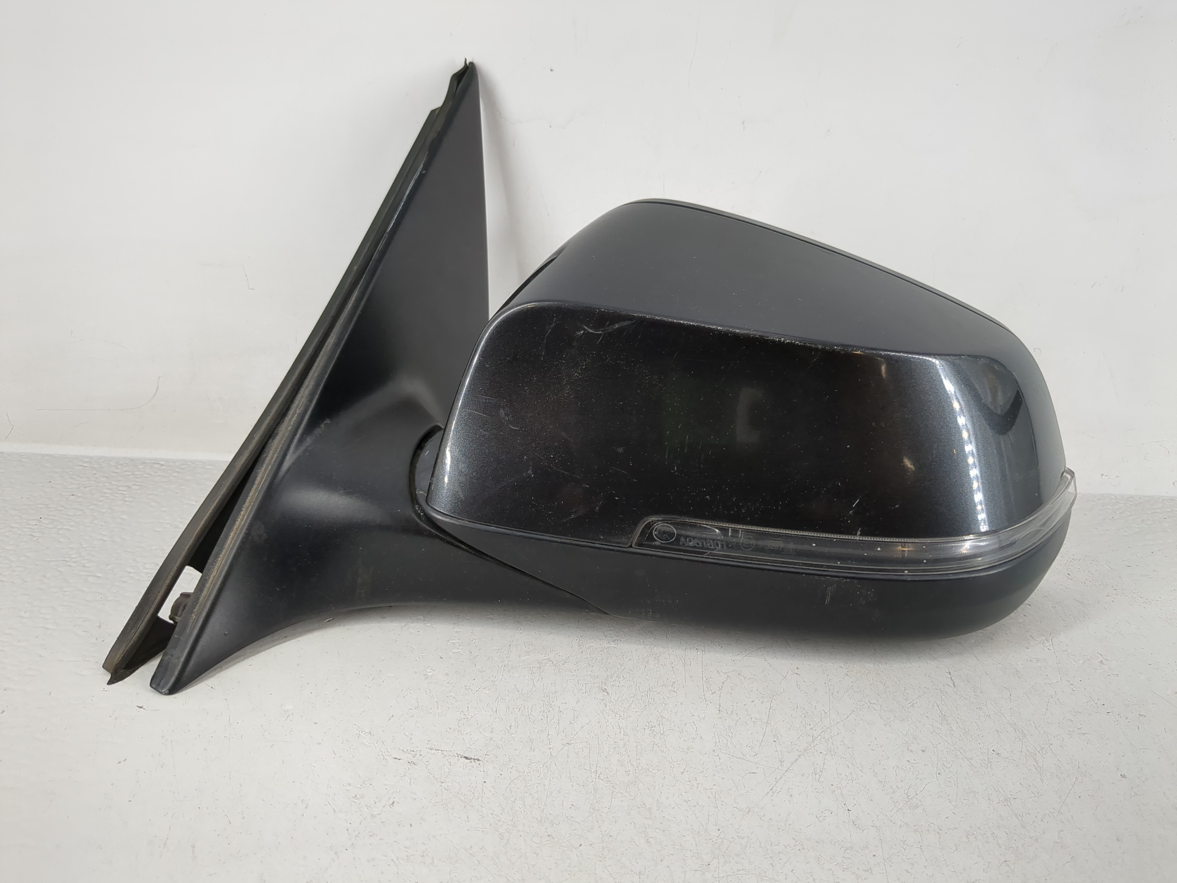 Picture of 2014-2016 Bmw 535i Driver Left Side View Power Door Mirror Black 1165936