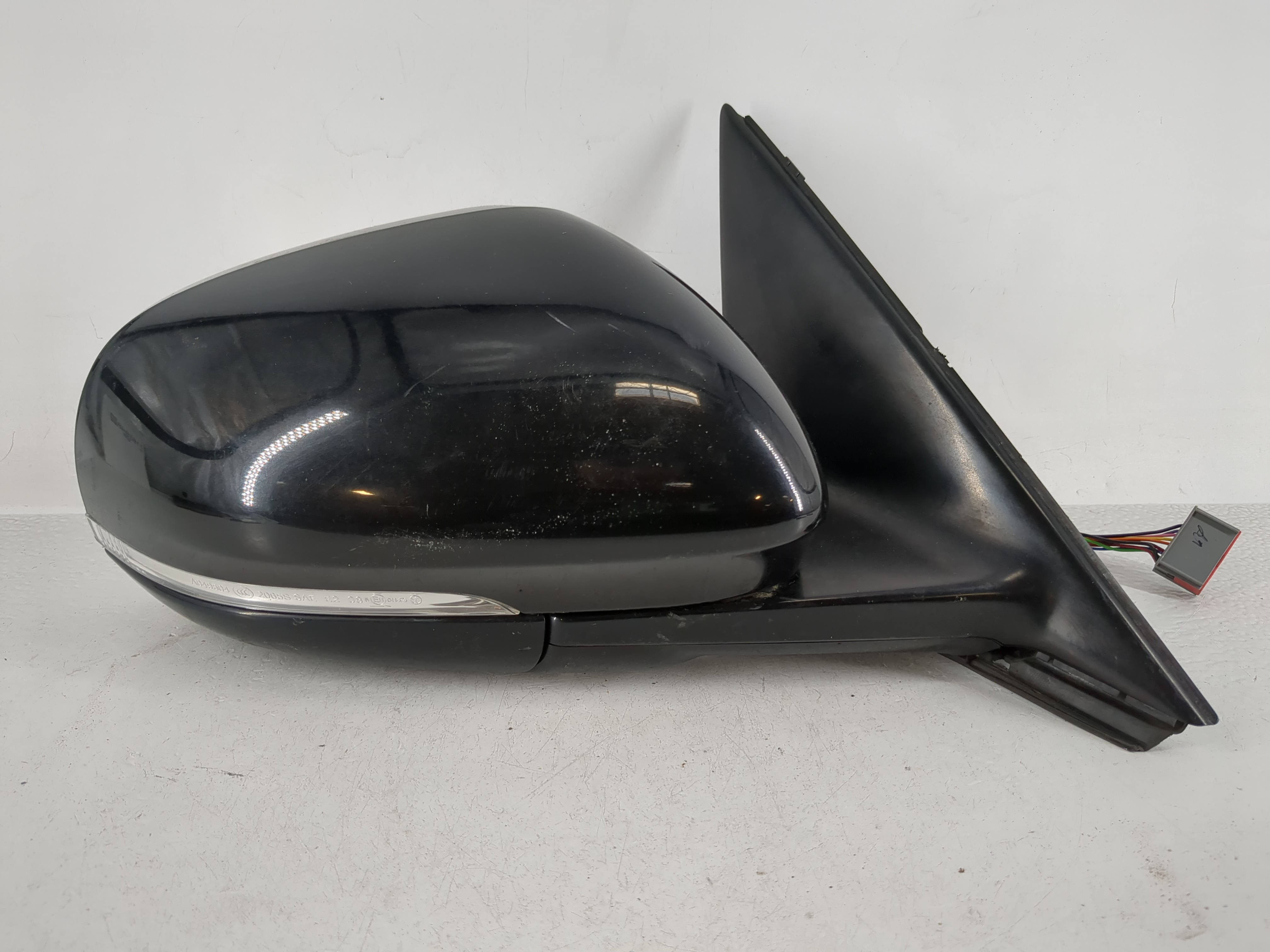 Picture of 2010-2015 Jaguar Xf Passenger Right Side View Power Door Mirror Black 1165953